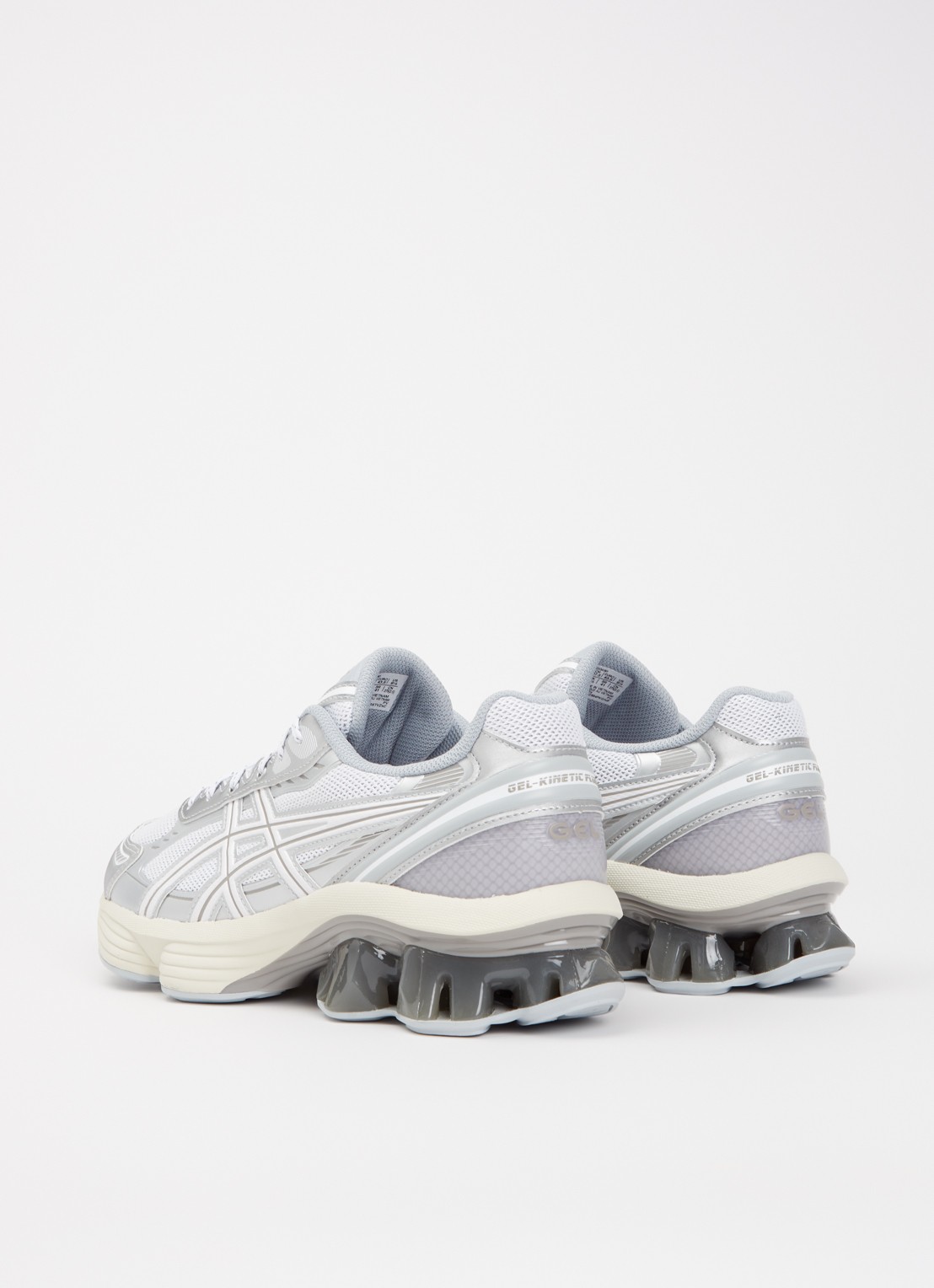 ASICS Gel-Kinetic Fluent sneaker met mesh details - achterkant 8 wit