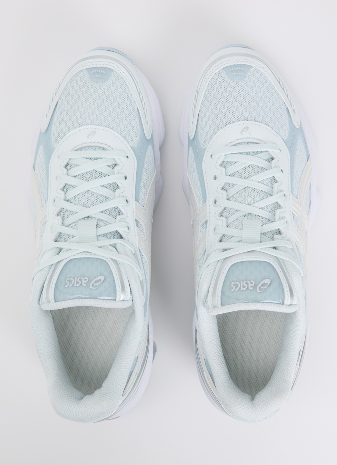 ASICS Gel-Kinetic Fluent sneaker van mesh met logo - detail 4 lichtblauw