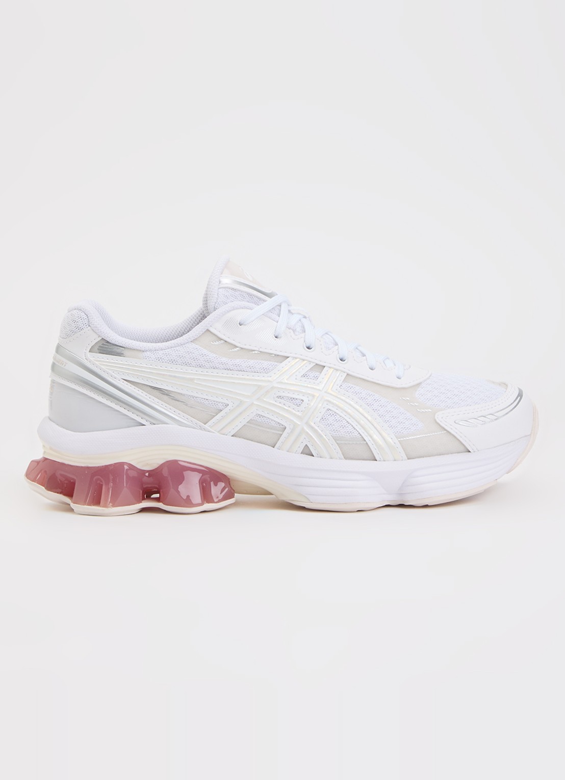 ASICS Gel-Kinetic Fluent sneaker van mesh met logo - voorkant 5 wit