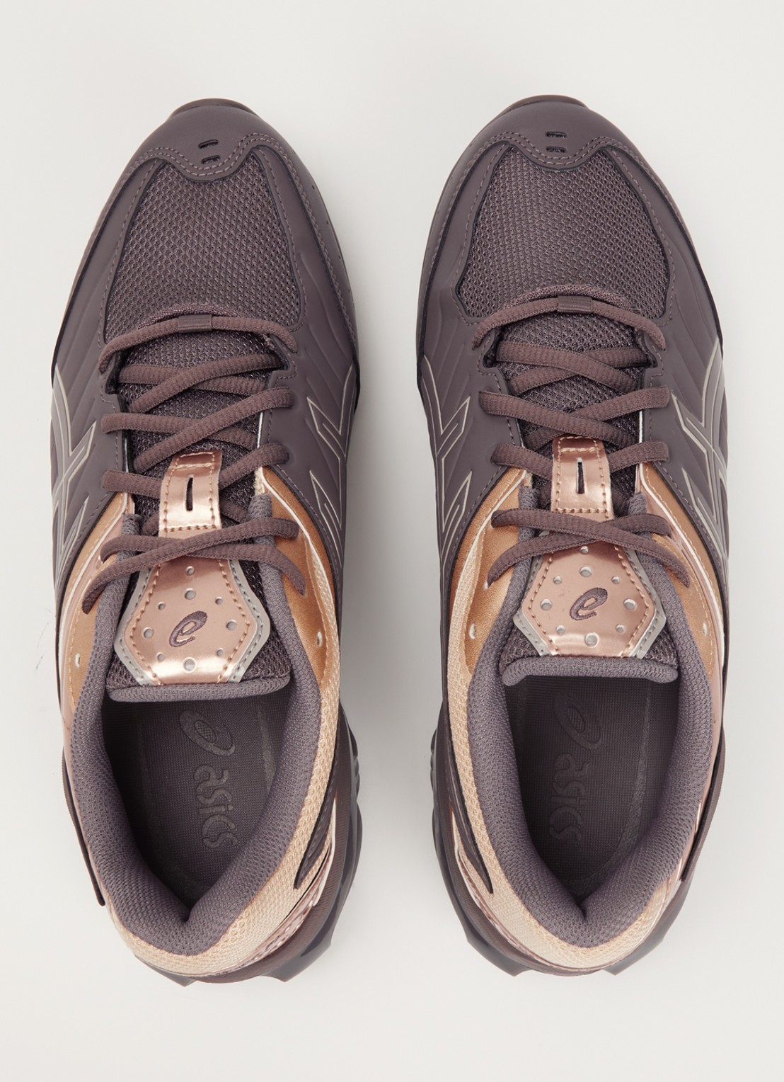 ASICS Gel- Kinetic FR sneaker met mesh details - detail 2 bruin