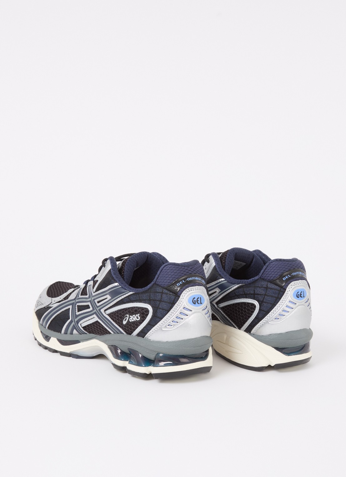 ASICS Gel-Nimbus 10.1 sneaker met mesh details - achterkant 2 donkerblauw