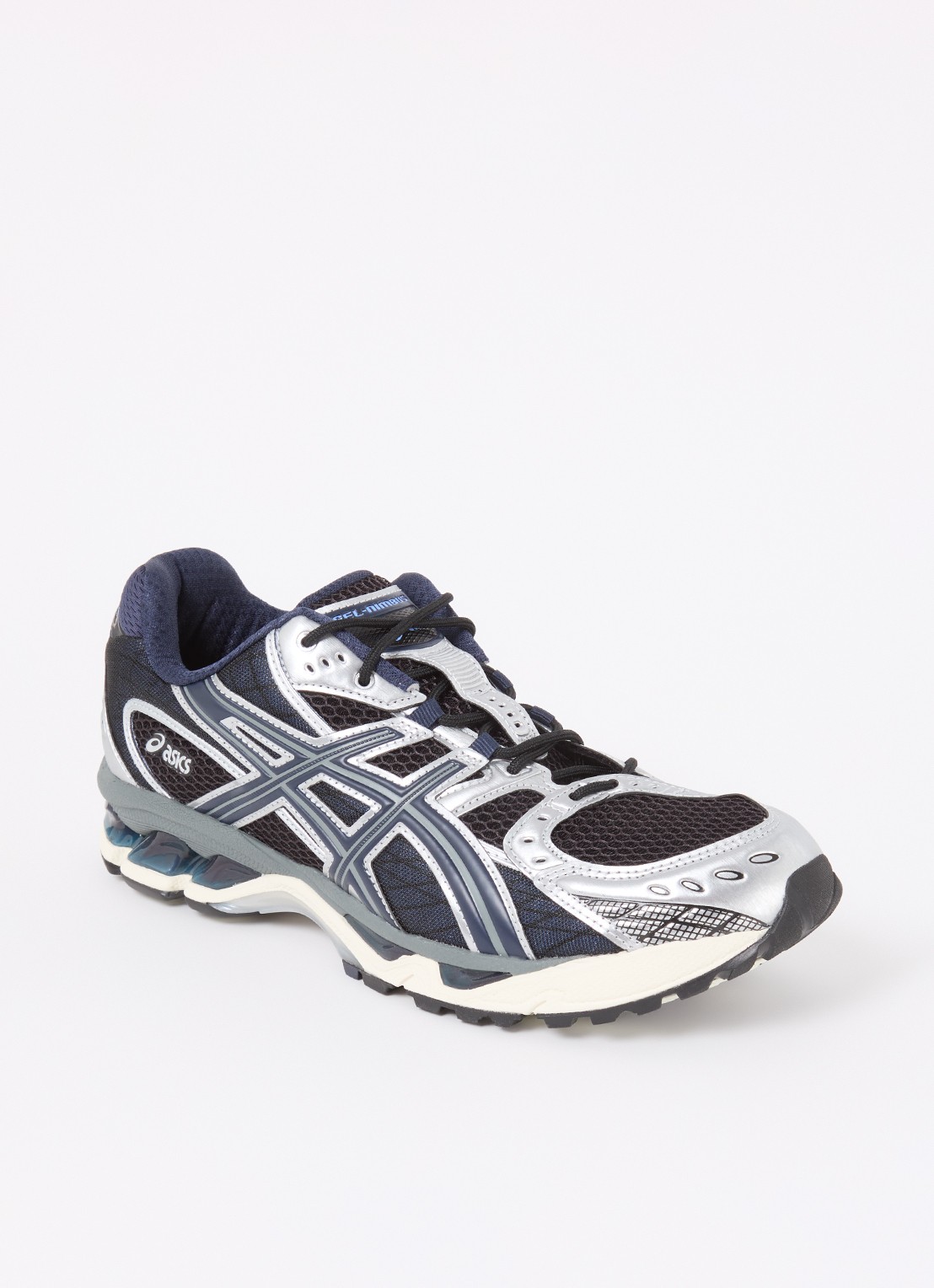 ASICS Gel-Nimbus 10.1 sneaker met mesh details - voorkant 9 donkerblauw