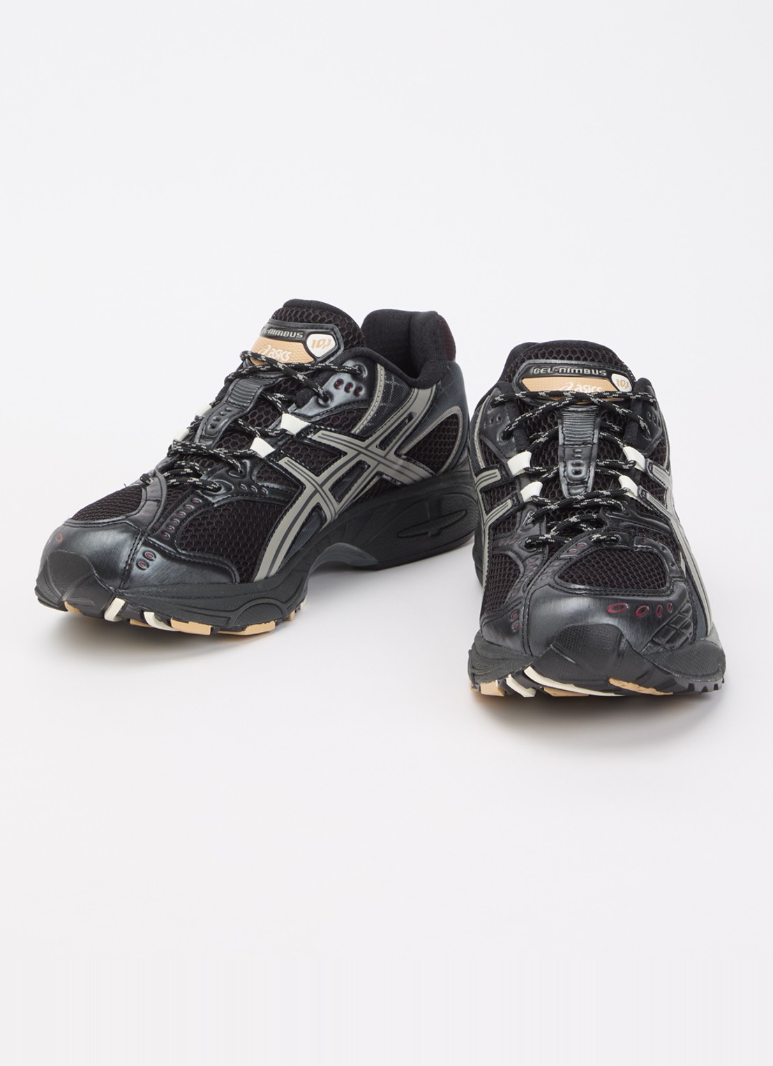 ASICS Gel-Nimbus 10.1 sneaker met mesh details - detail 3 zwart