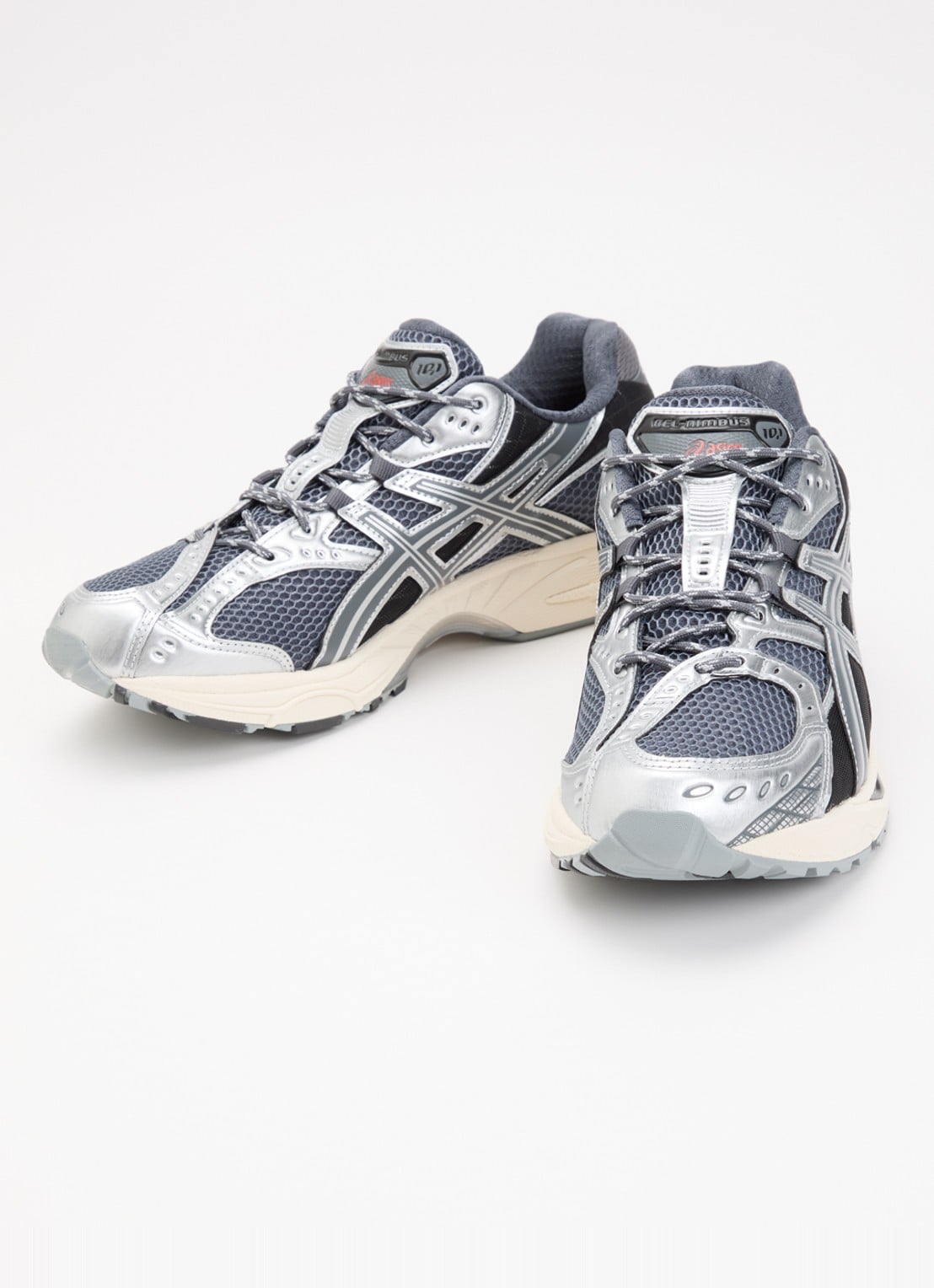 ASICS Gel-Nimbus 10.1 sneaker met mesh details - detail donkergrijs