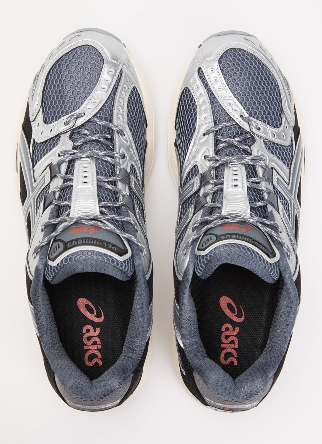 ASICS Gel-Nimbus 10.1 sneaker met mesh details - detail 2 donkergrijs