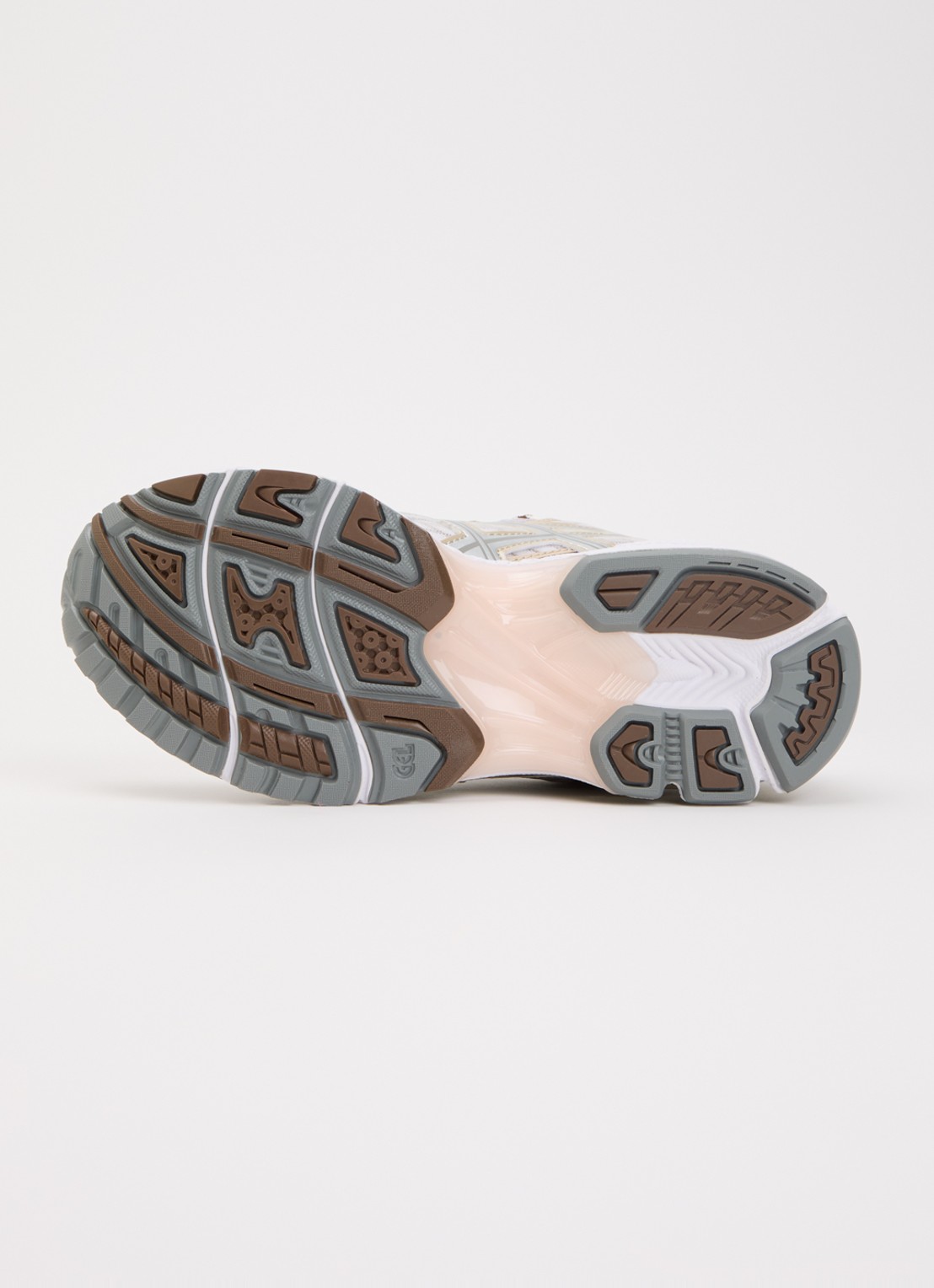 ASICS Gel-Nimbus sneaker van mesh met logo - detail 5 beige