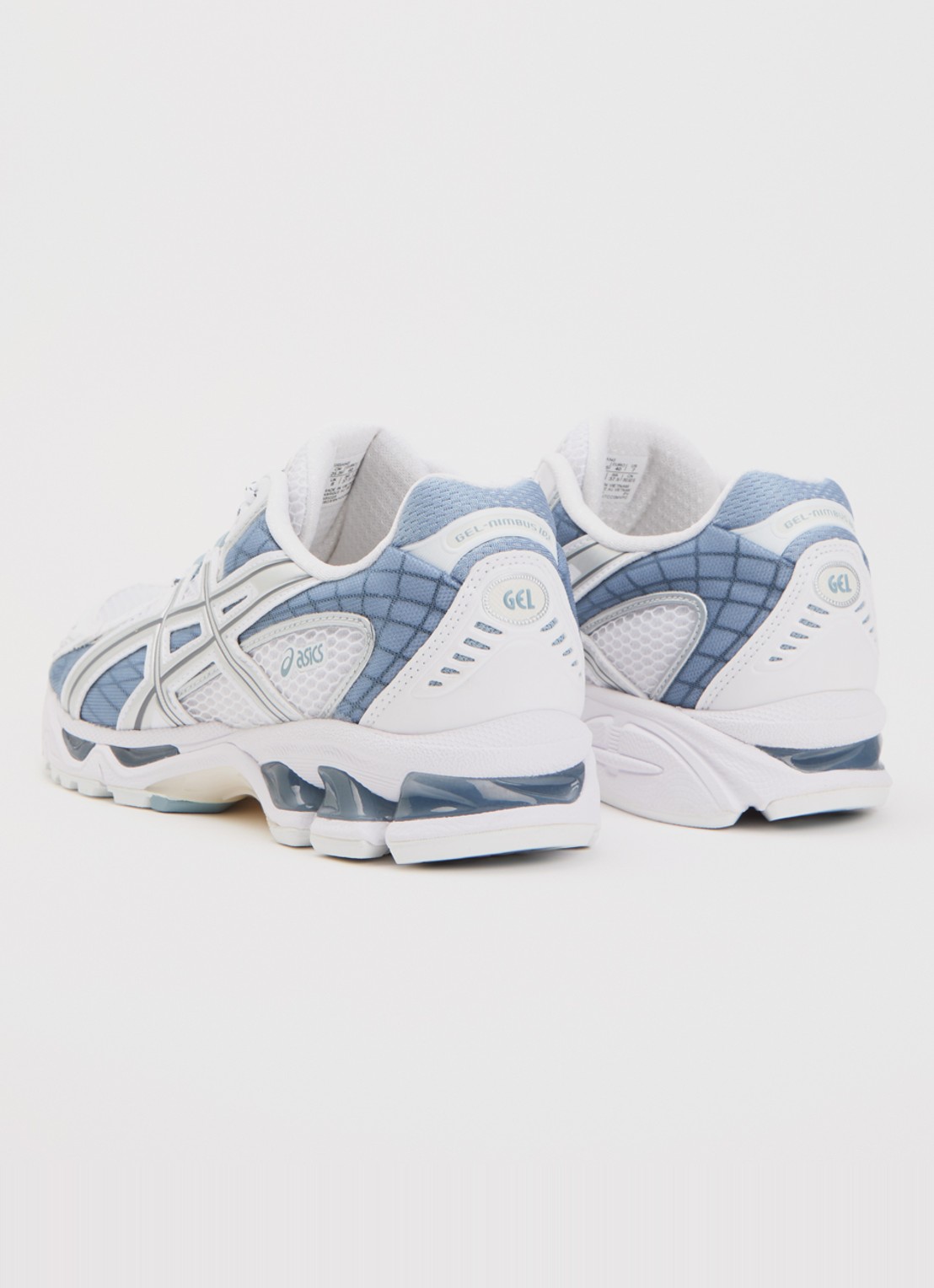 ASICS Gel-Nimbus sneaker van mesh met logo - achterkant 2 wit