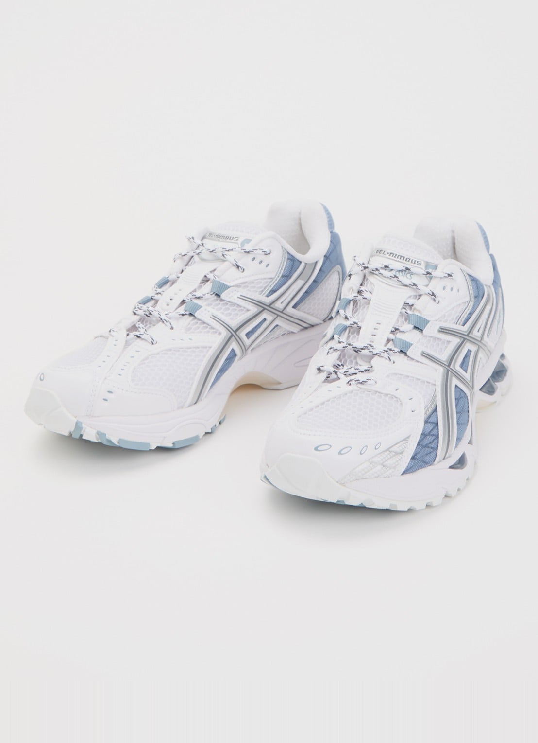 ASICS Gel-Nimbus sneaker van mesh met logo - detail 3 wit