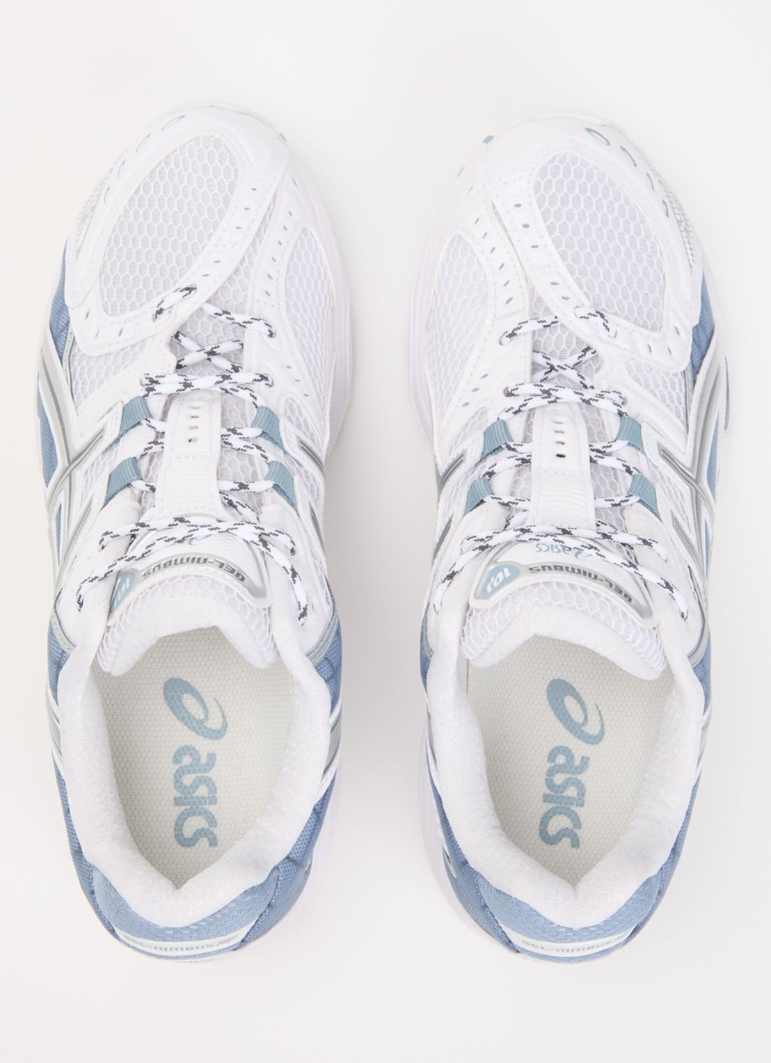 ASICS Gel-Nimbus sneaker van mesh met logo - detail 4 wit