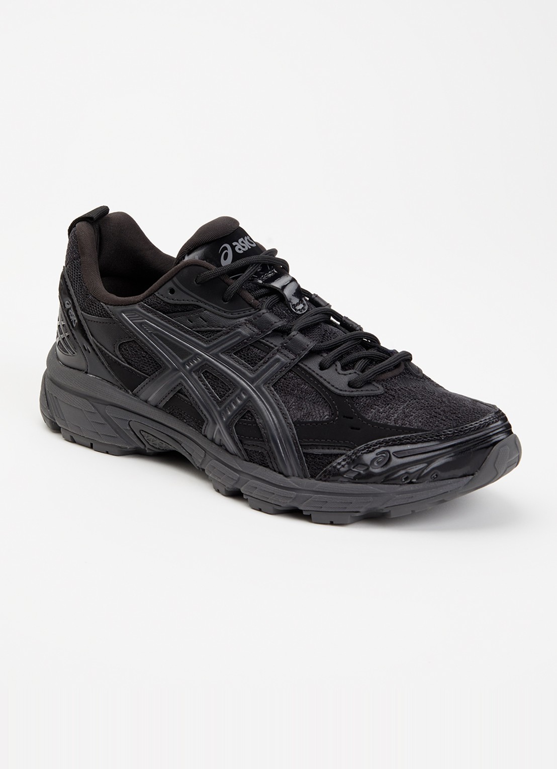 ASICS Gel-Nunobiki sneaker met mesh details - voorkant zwart