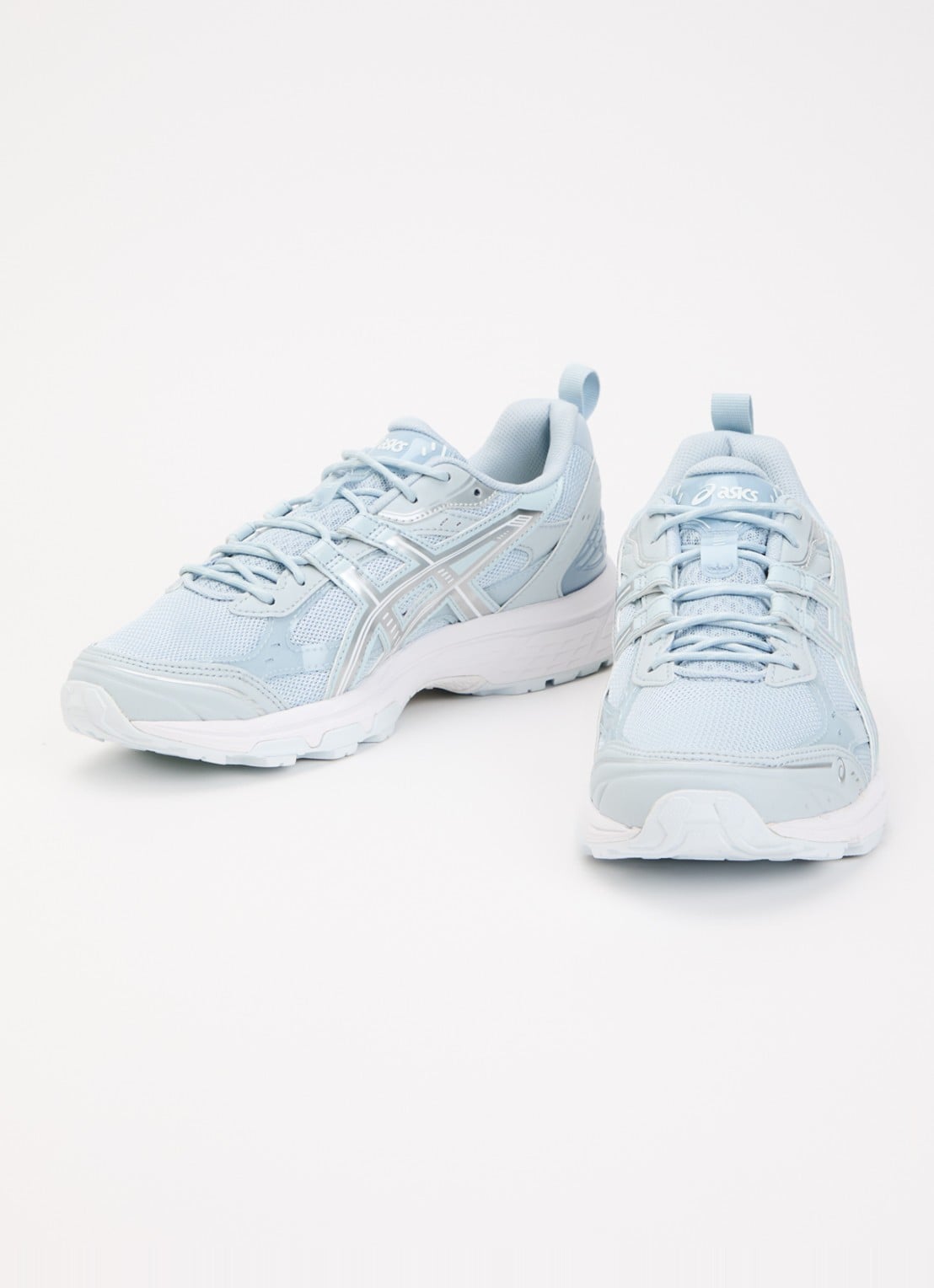 ASICS Gel-Nunobiki sneaker van mesh met metallic details - detail 3 lichtblauw