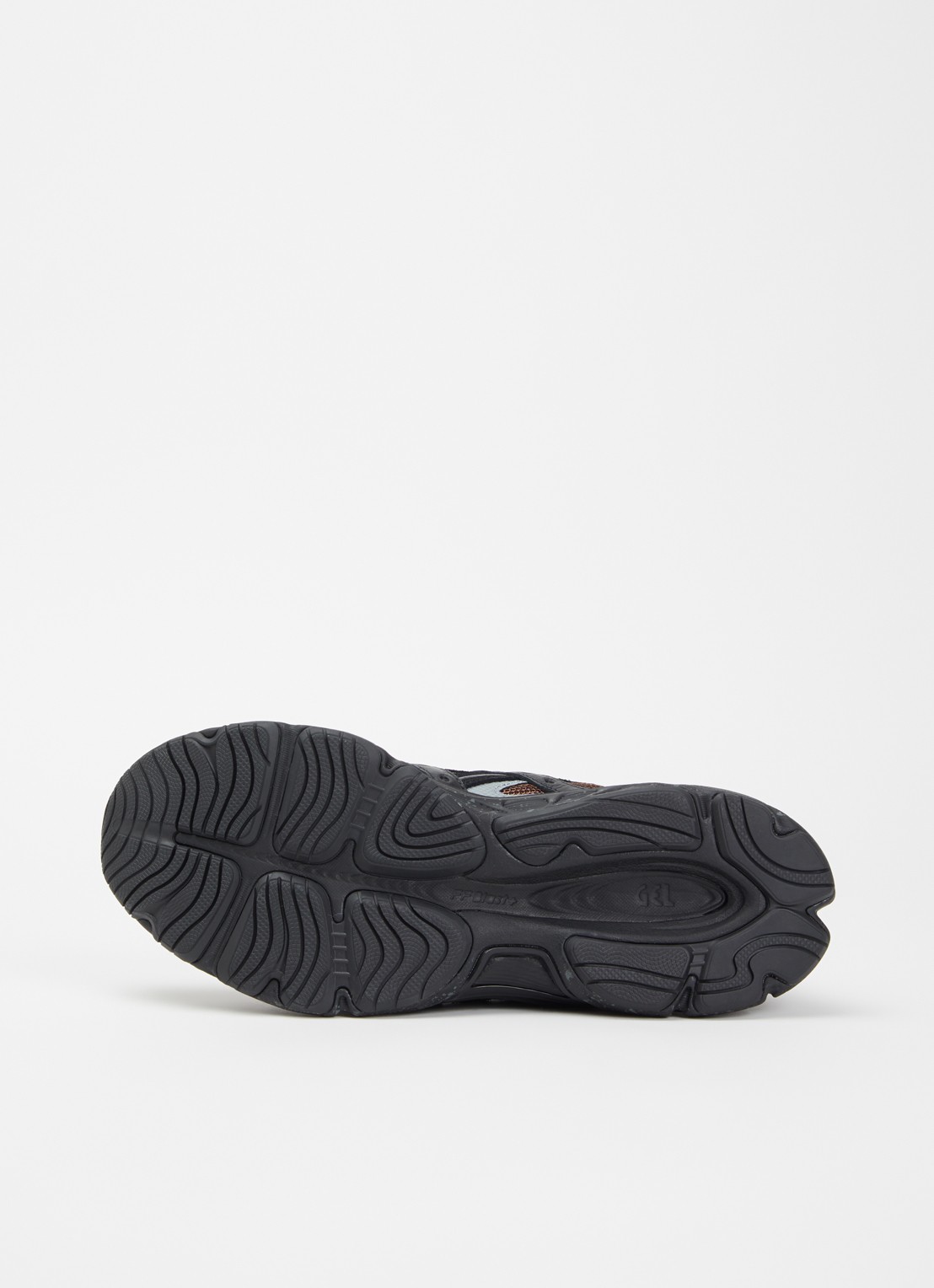 ASICS Gel-Nyc 2.0 sneaker met leren details - detail 5 donkerbruin