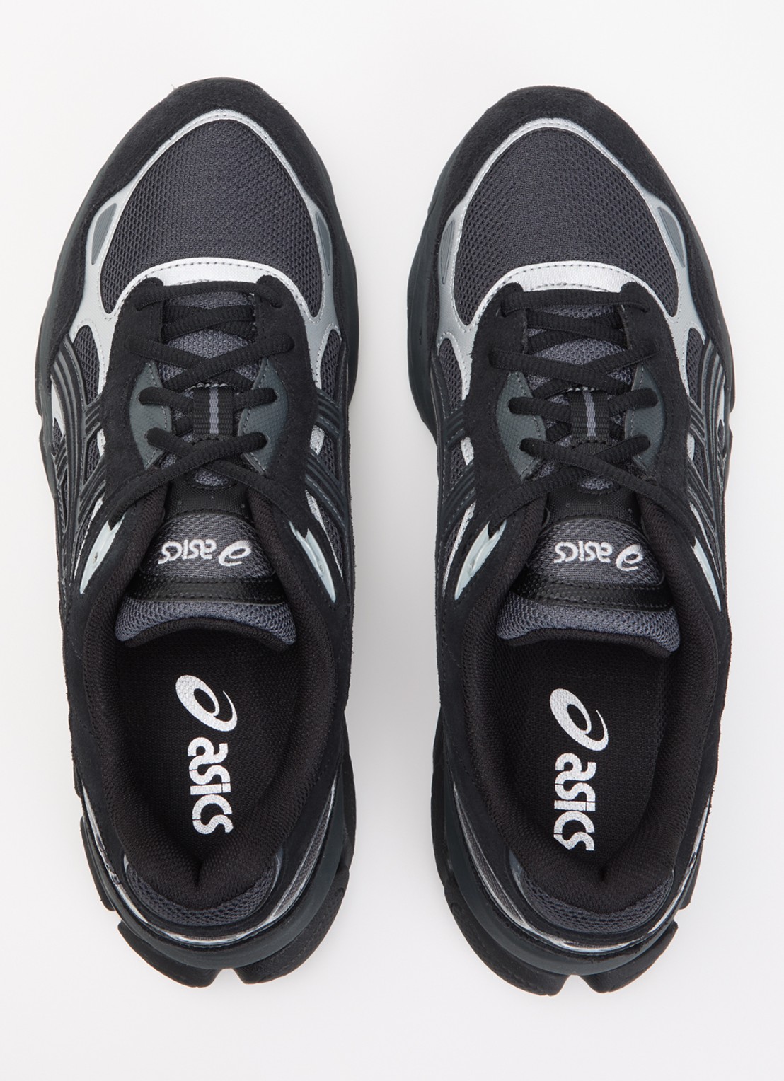 ASICS Gel-Nyc 2.0 sneaker met suède details - detail 4 zwart