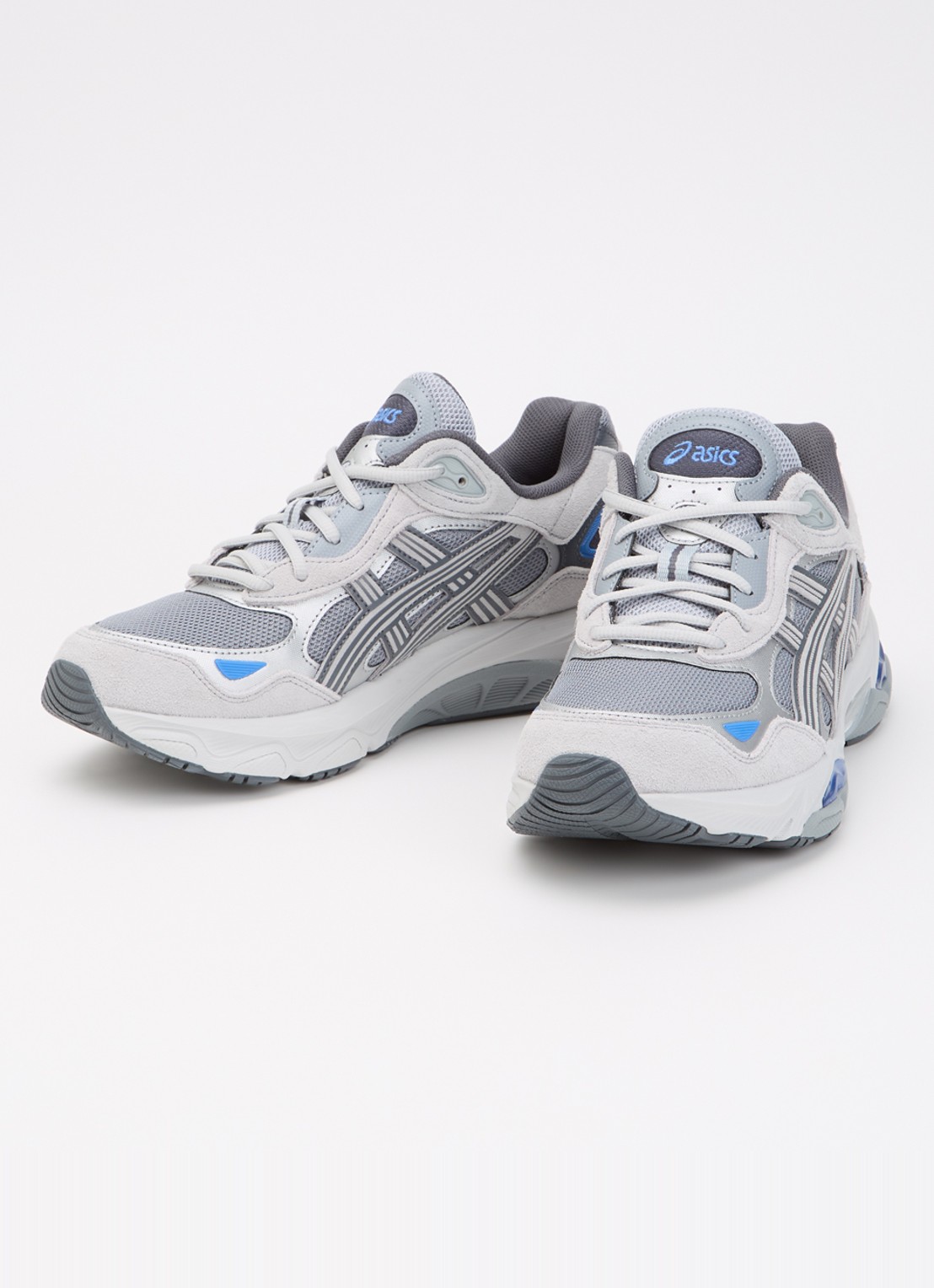 ASICS Gel-Nyc 2.0 sneaker met suède details - detail 3 grijs