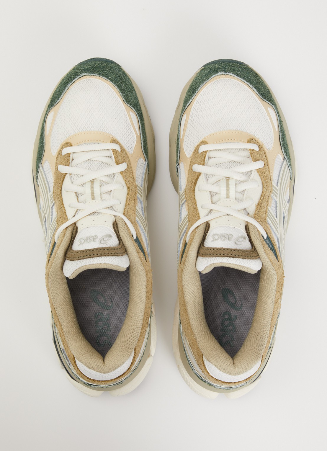 ASICS Gel-Nyc 2.0 sneaker met suède details - detail 2 gebroken wit
