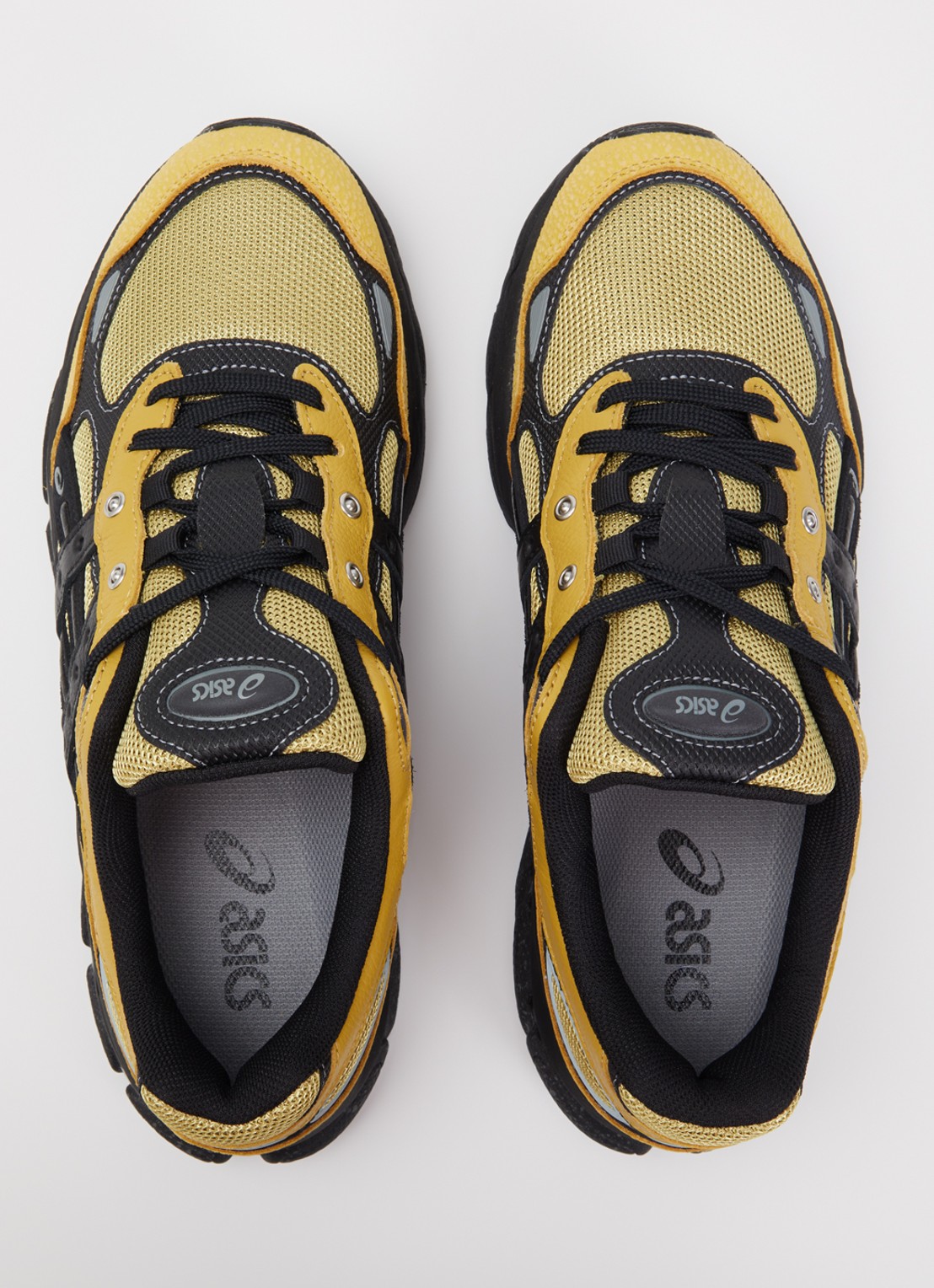 ASICS Gel-Nyc 2.0 SSHS sneaker met leren details - detail 4 okergeel
