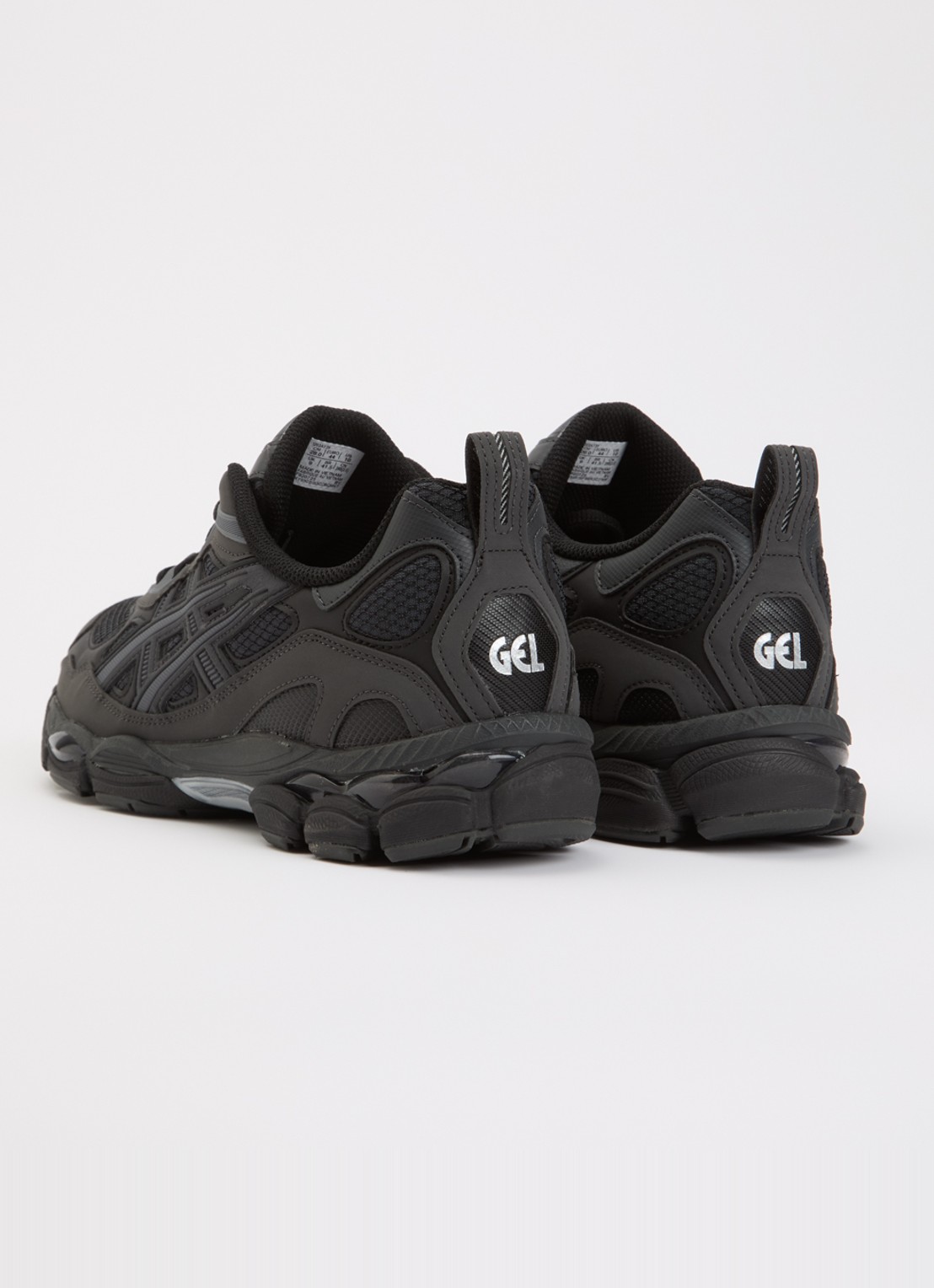 ASICS Gel-Nyc sneaker met mesh details - achterkant 2 zwart