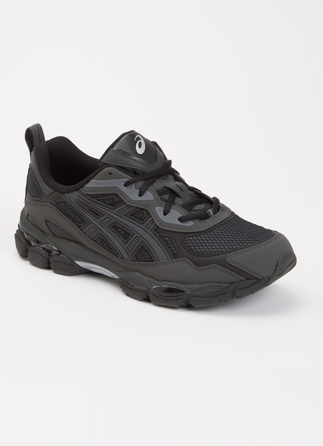 ASICS Gel-Nyc sneaker met mesh details - voorkant zwart