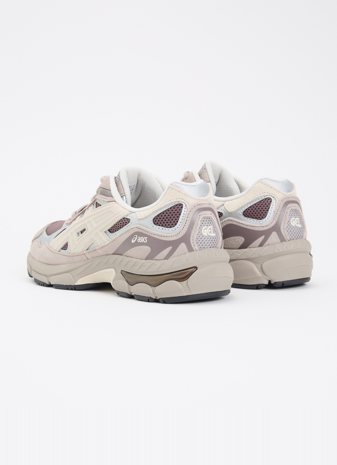 ASICS Gel-NYC sneaker met mesh details - achterkant 4 beige