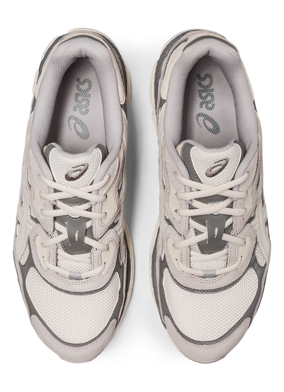 ASICS Gel-Nyc sneaker met suède details - detail 2 lichtgrijs