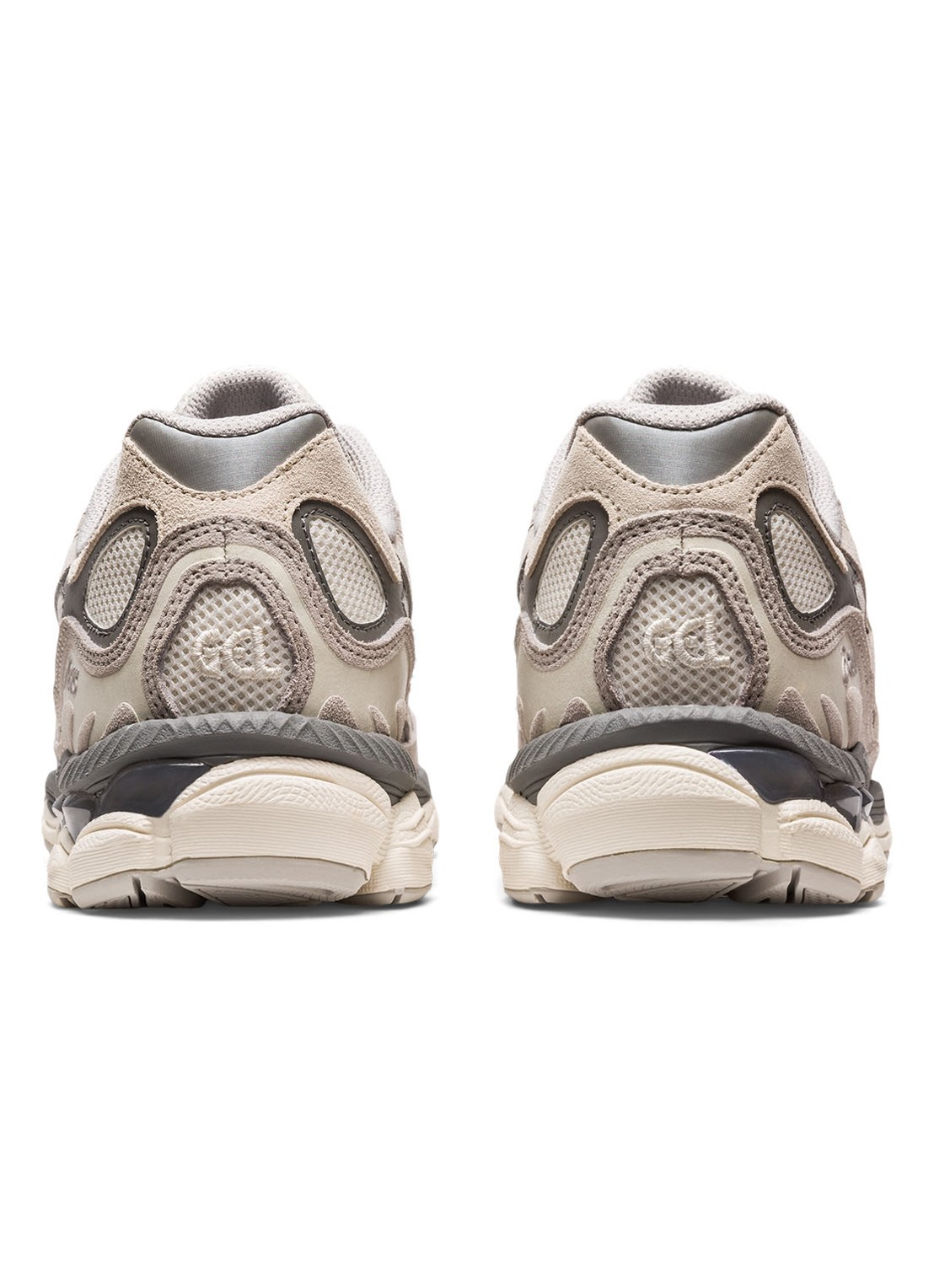 ASICS Gel-Nyc sneaker met suède details - detail 3 lichtgrijs