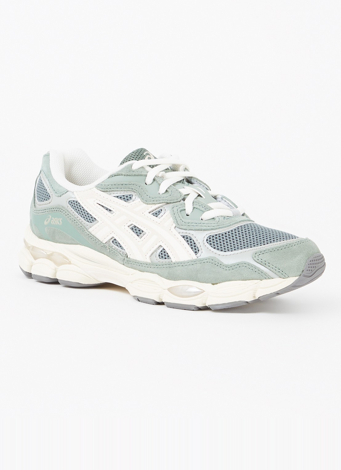 ASICS Gel-Nyc sneaker met suède details - voorkant 2 mint