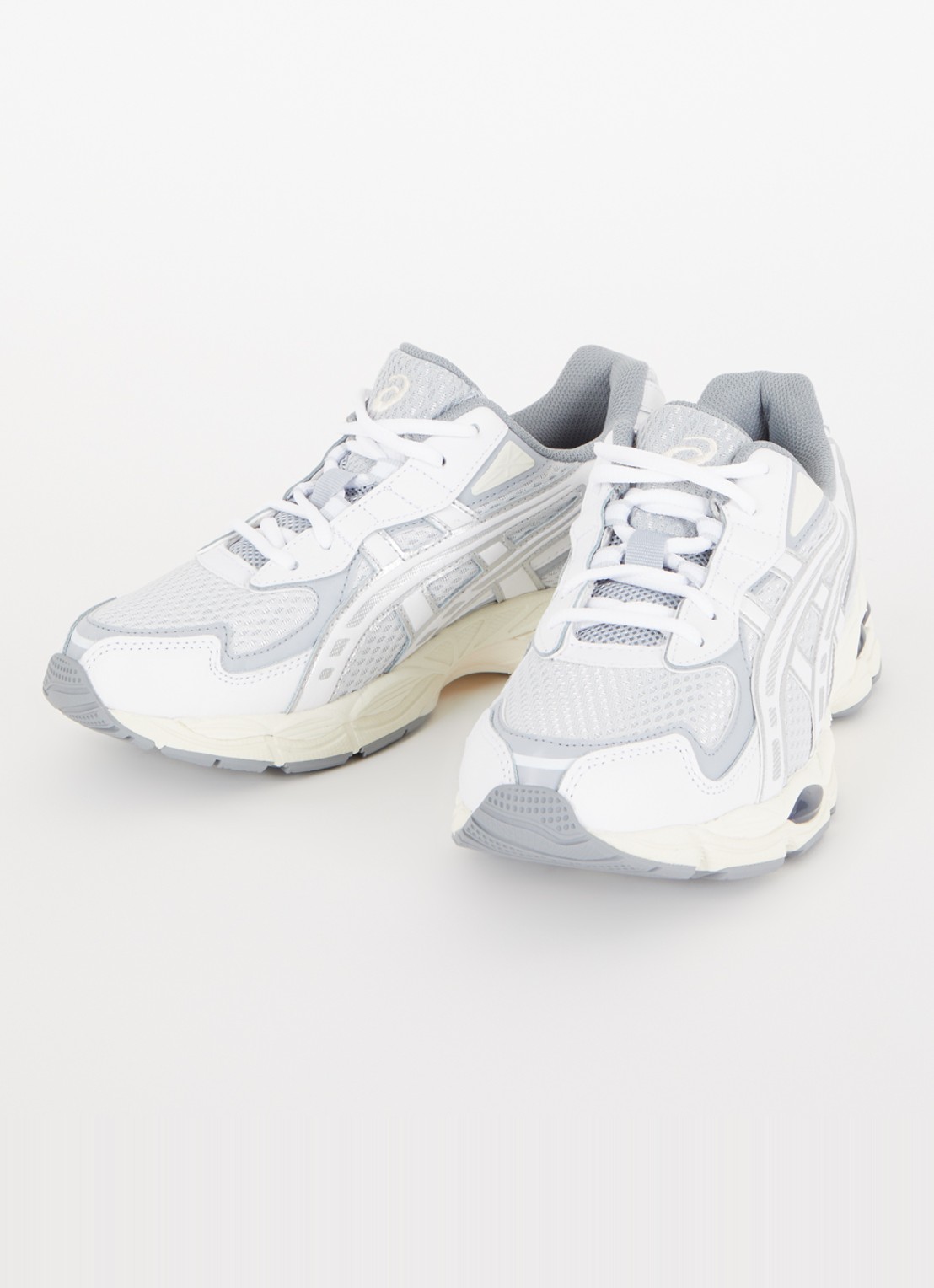 ASICS Gel-Nyc sneaker met suède details - detail 2 lichtgrijs