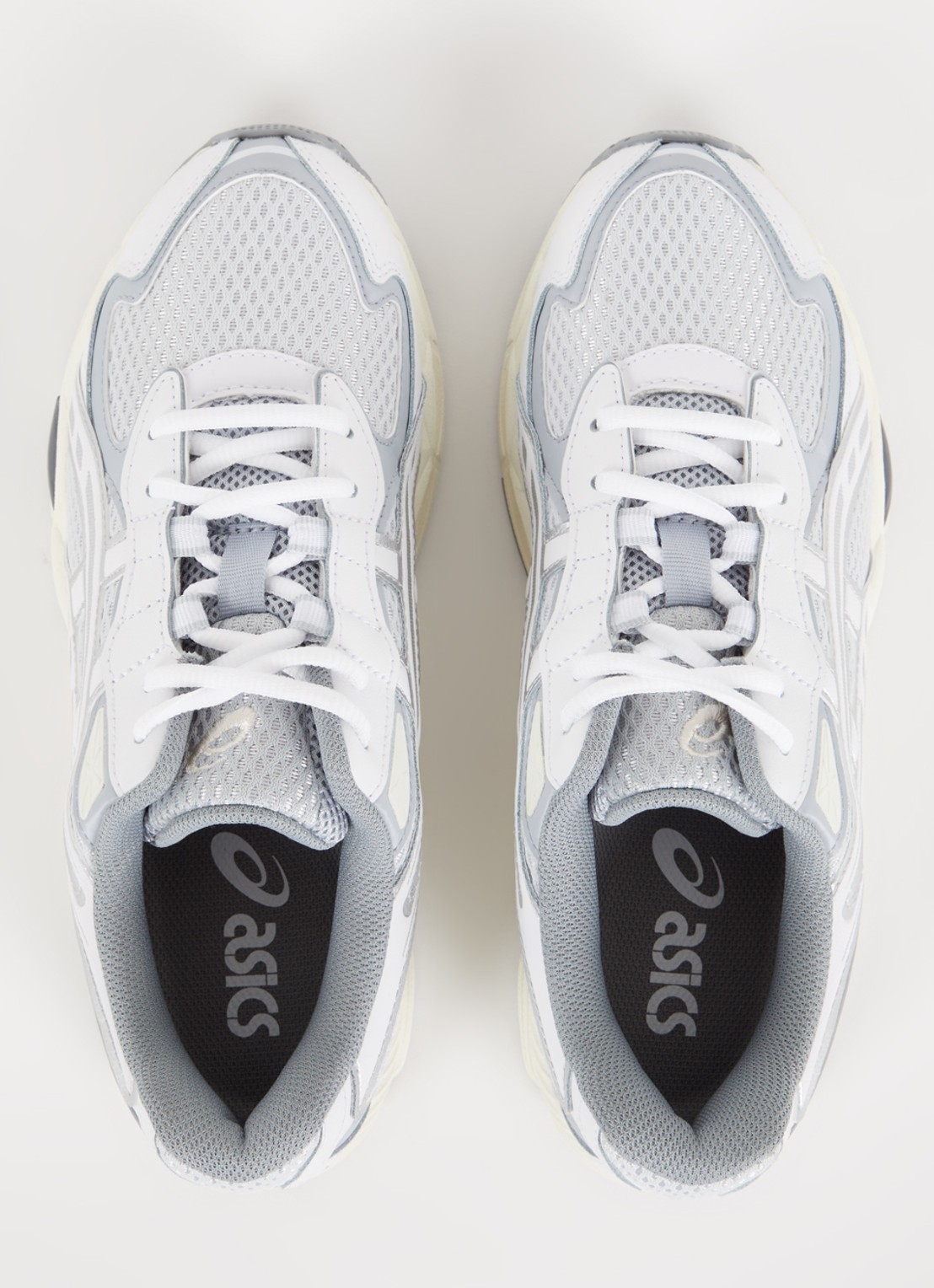 ASICS Gel-Nyc sneaker met suède details - detail 3 lichtgrijs
