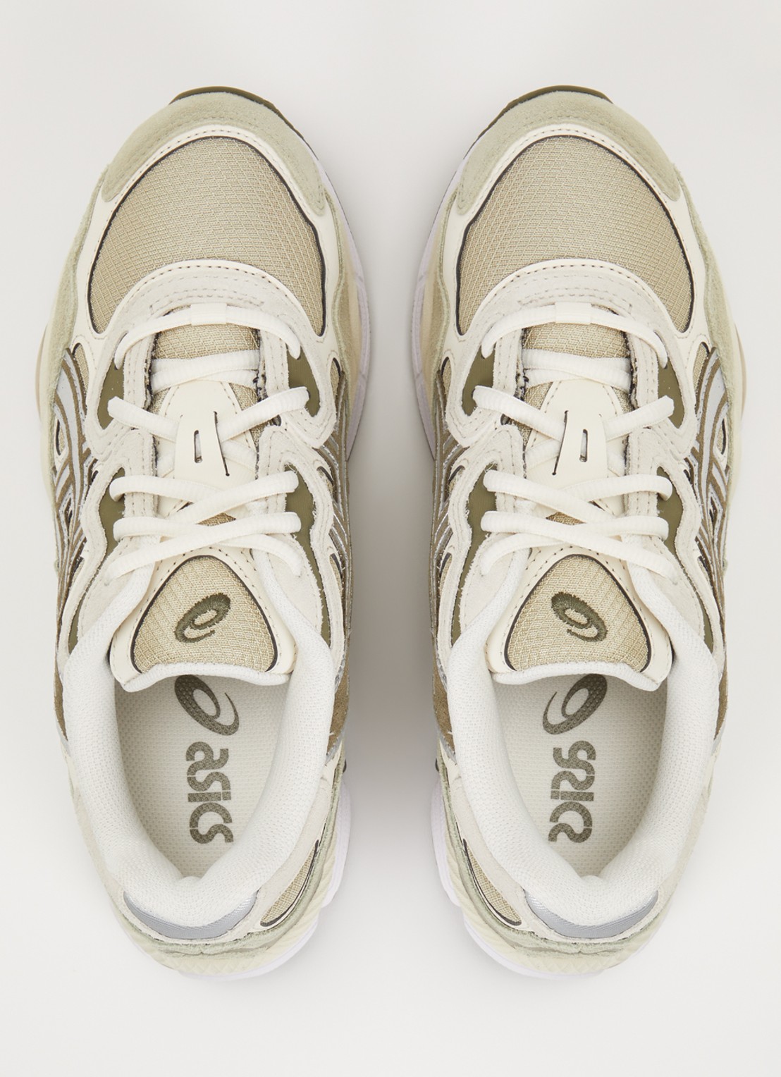 ASICS Gel-Nyc sneaker met suède details - detail 4 khaki