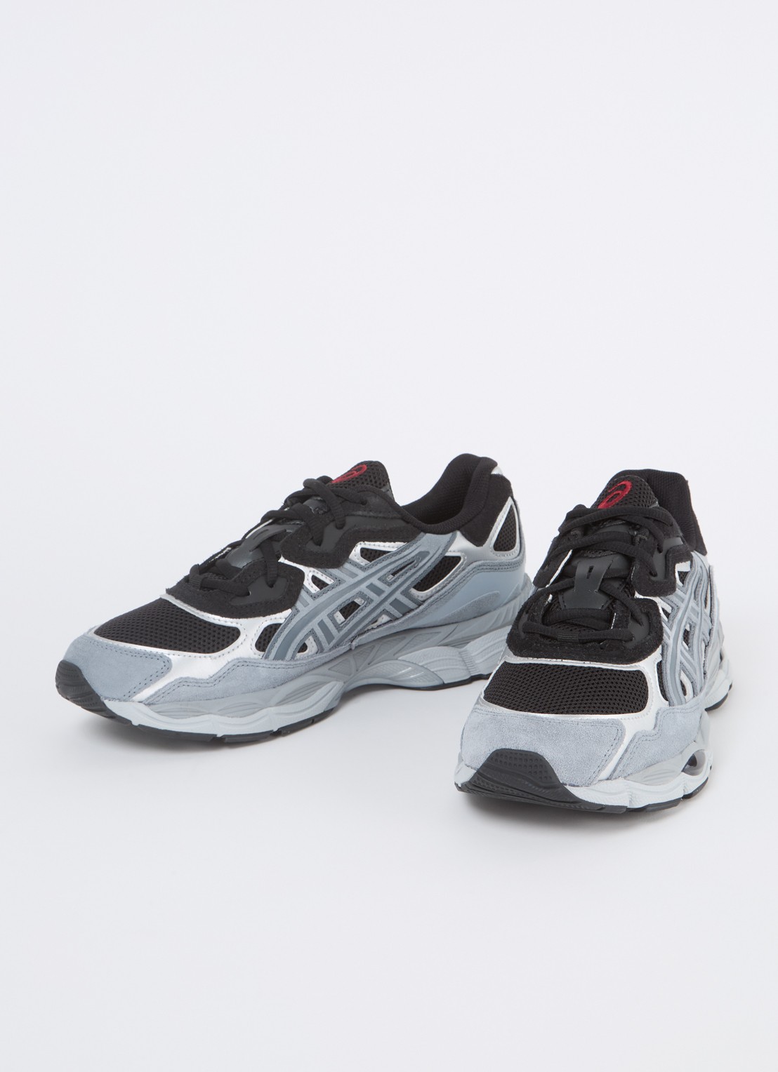 ASICS Gel-Nyc sneaker met suède details - detail 3 blauwgrijs