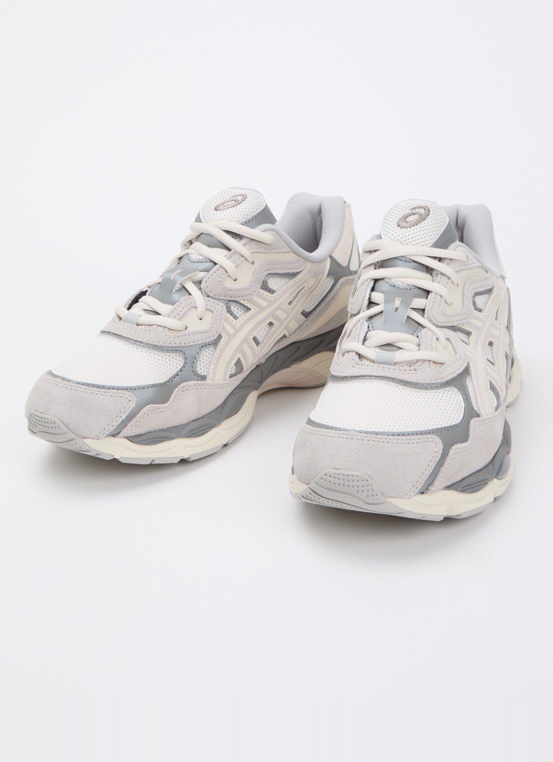 ASICS Gel-Nyc sneaker met suède details - detail 8 grijs