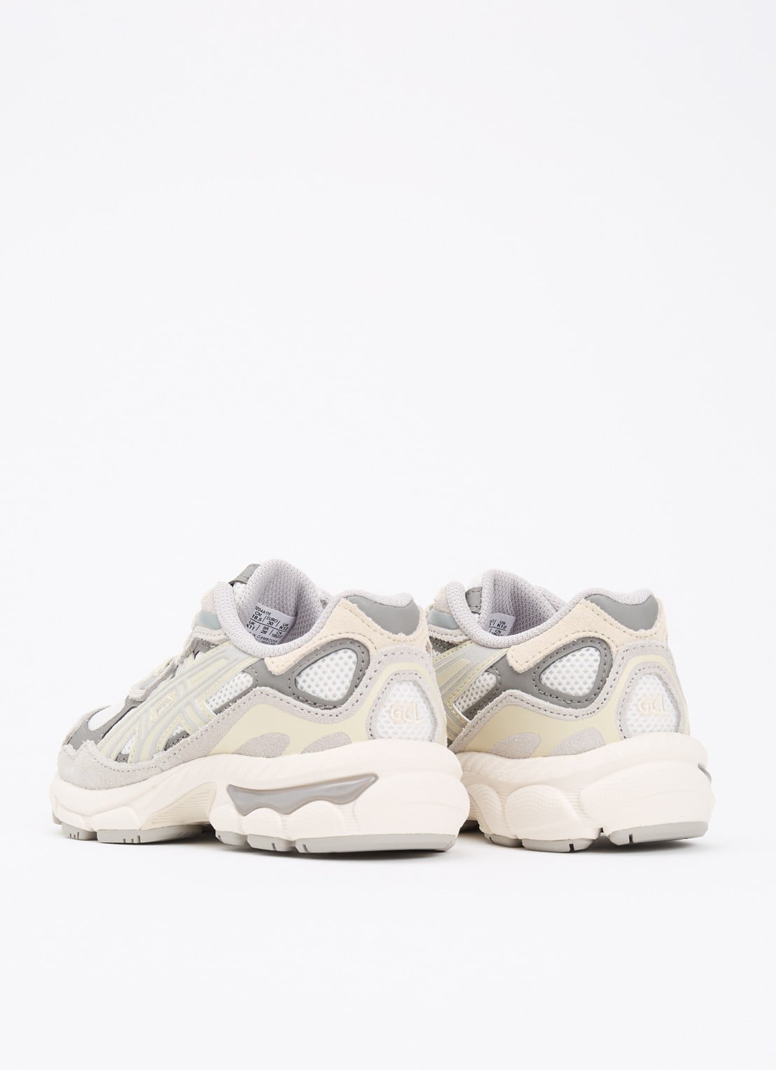 ASICS Gel-Nyc sneaker met suède details - achterkant 3 grijs