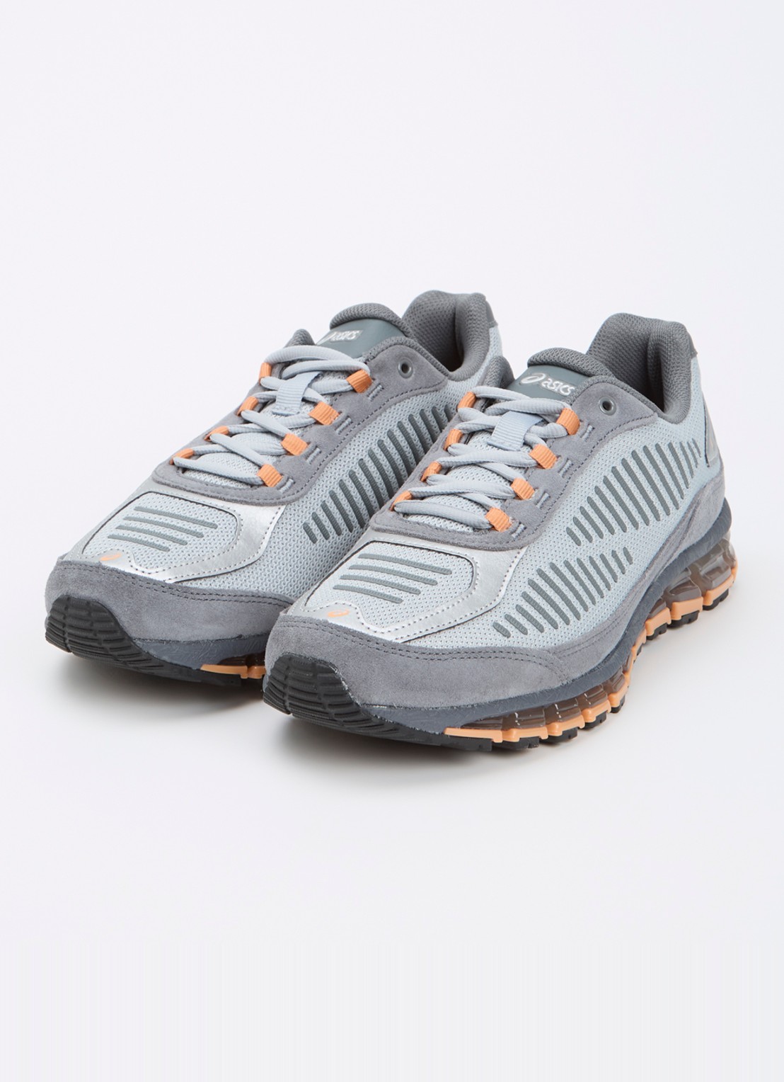 ASICS Gel-Quantum 360 I AMP sneaker met suède details - detail 2 grijs