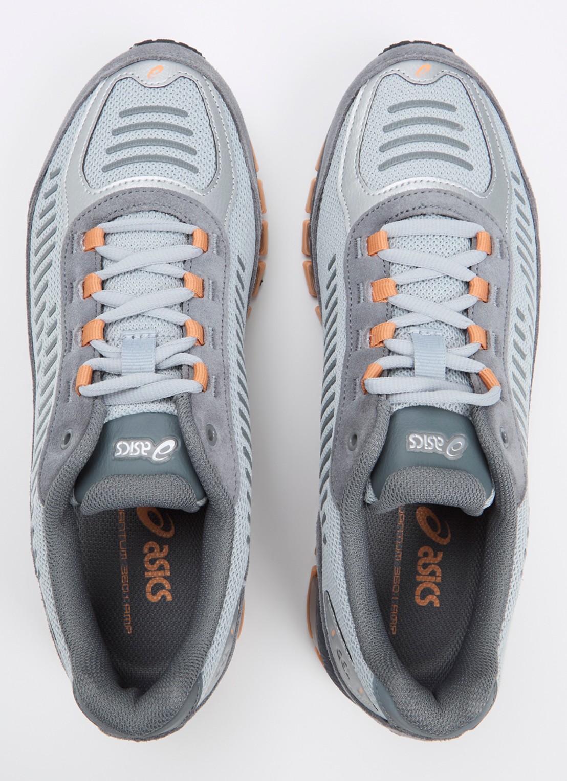 ASICS Gel-Quantum 360 I AMP sneaker met suède details - detail 3 grijs