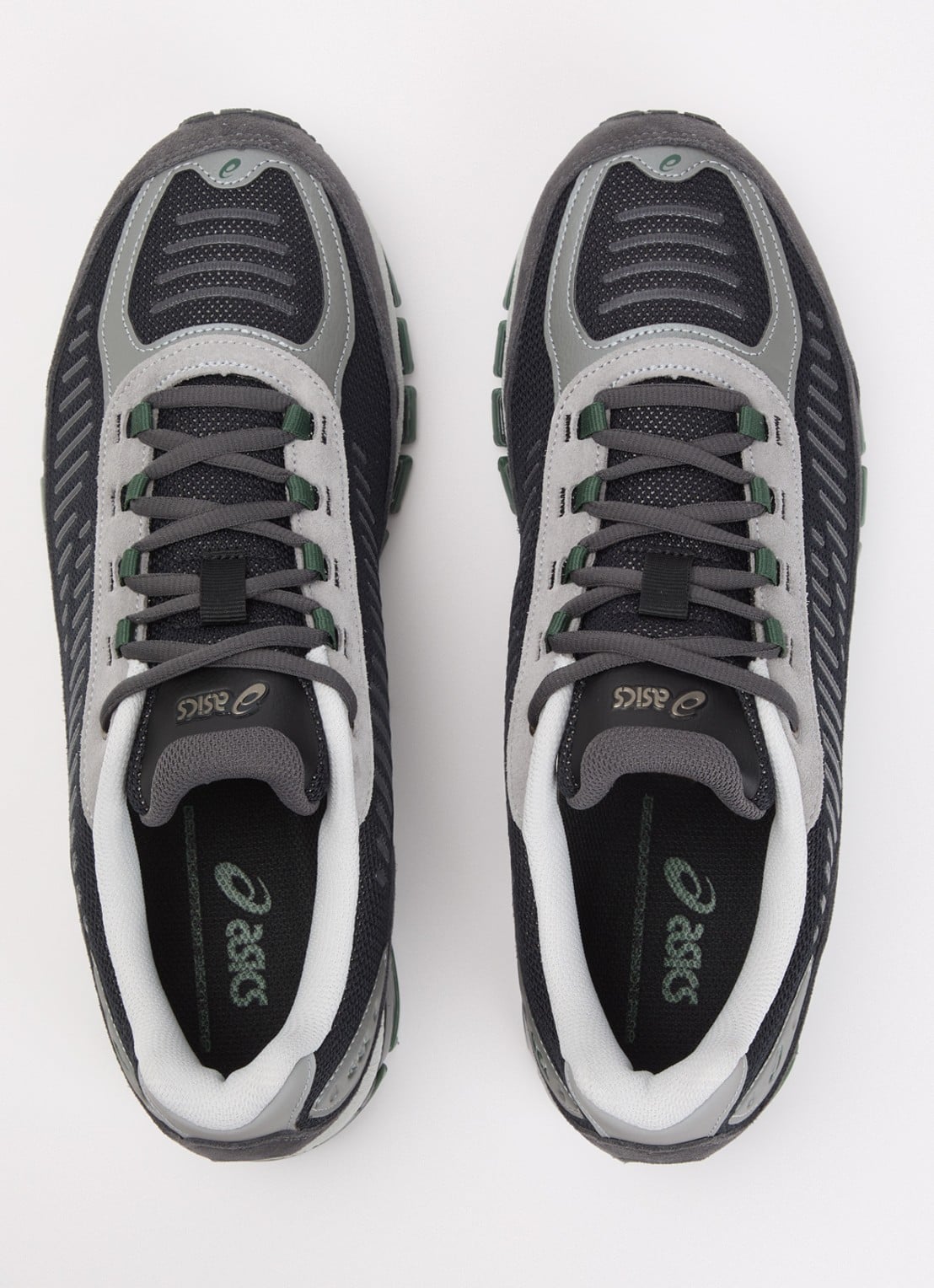 ASICS Gel-Quantum 360 sneaker met suède details - detail 4 zwart
