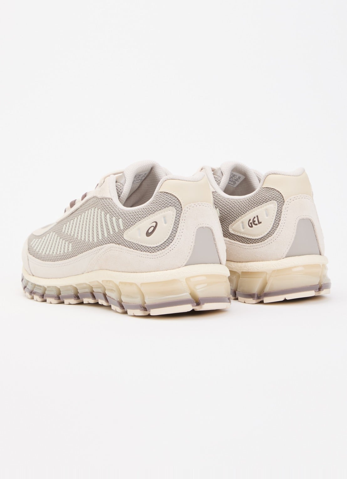 ASICS Gel-Quantum 360 sneaker met suède details - achterkant 2 beige