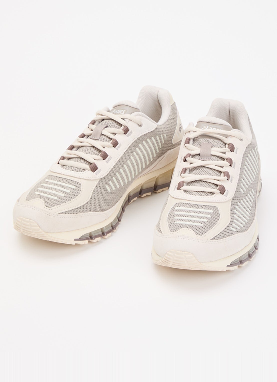 ASICS Gel-Quantum 360 sneaker met suède details - detail 3 beige