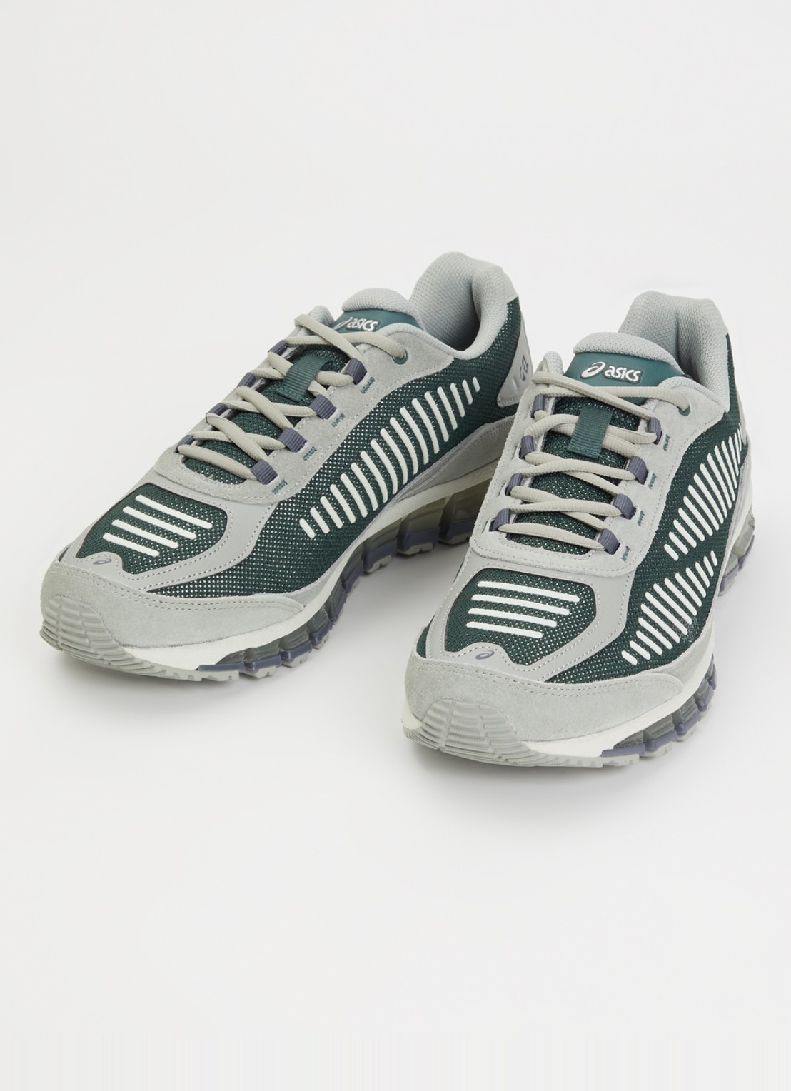 ASICS Gel-Quantum 360 sneaker met suède details - detail grijs