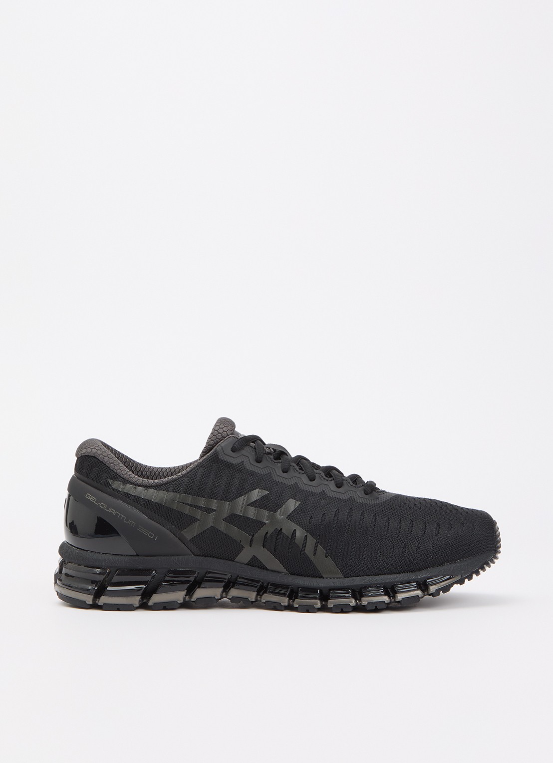 ASICS Gel-Quantum 360 sneaker van mesh - voorkant zwart