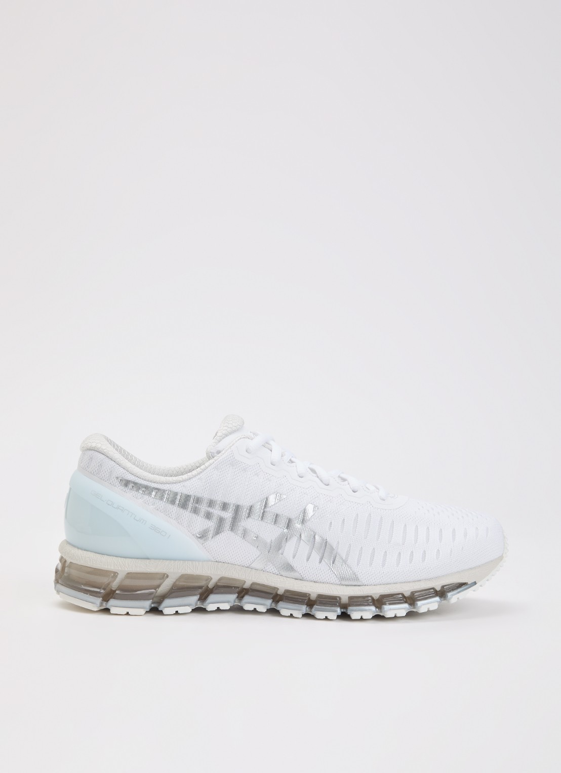 ASICS Gel-Quantum 360 sneaker van mesh - voorkant wit