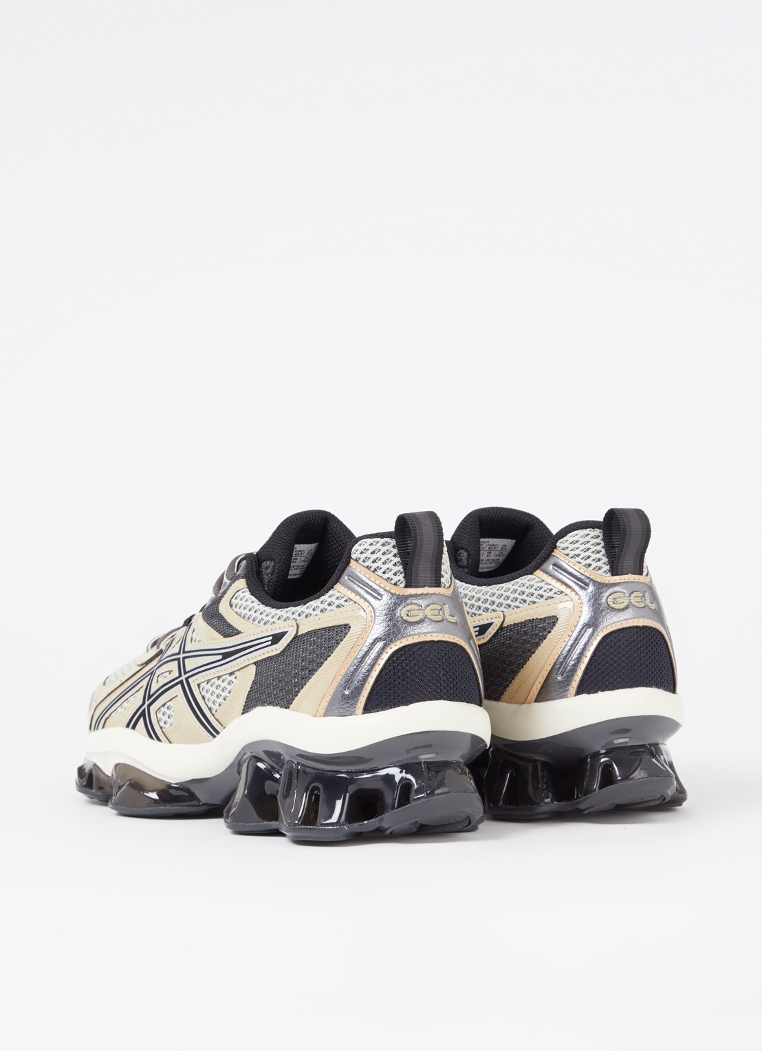 ASICS Gel-Quantum Kinetic sneaker met mesh details - achterkant 2 beige