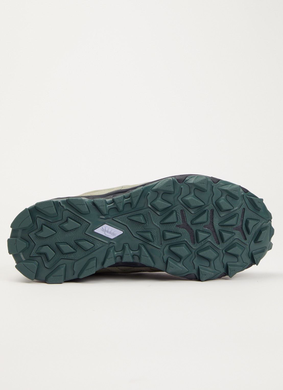 ASICS Gel-Transcend sneaker van suède - detail 3 groen