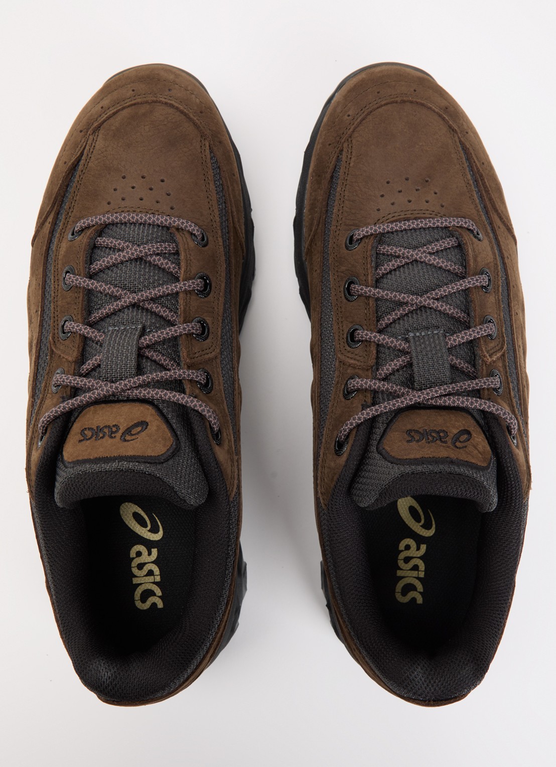 ASICS Gel-Transcend sneaker van suède - detail 2 zwart