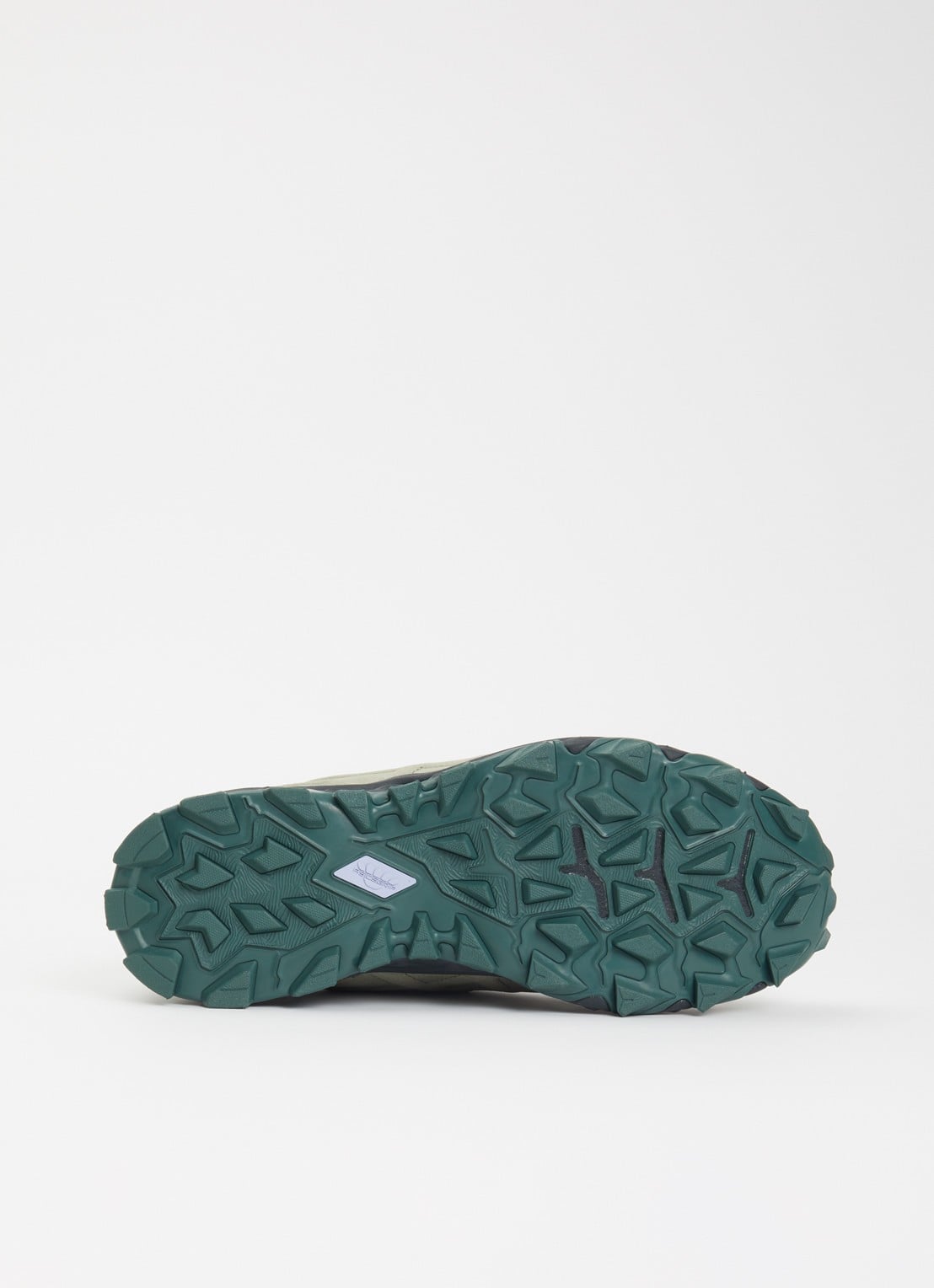 ASICS Gel-Transcend sneaker van suède - detail 4 olijfgroen
