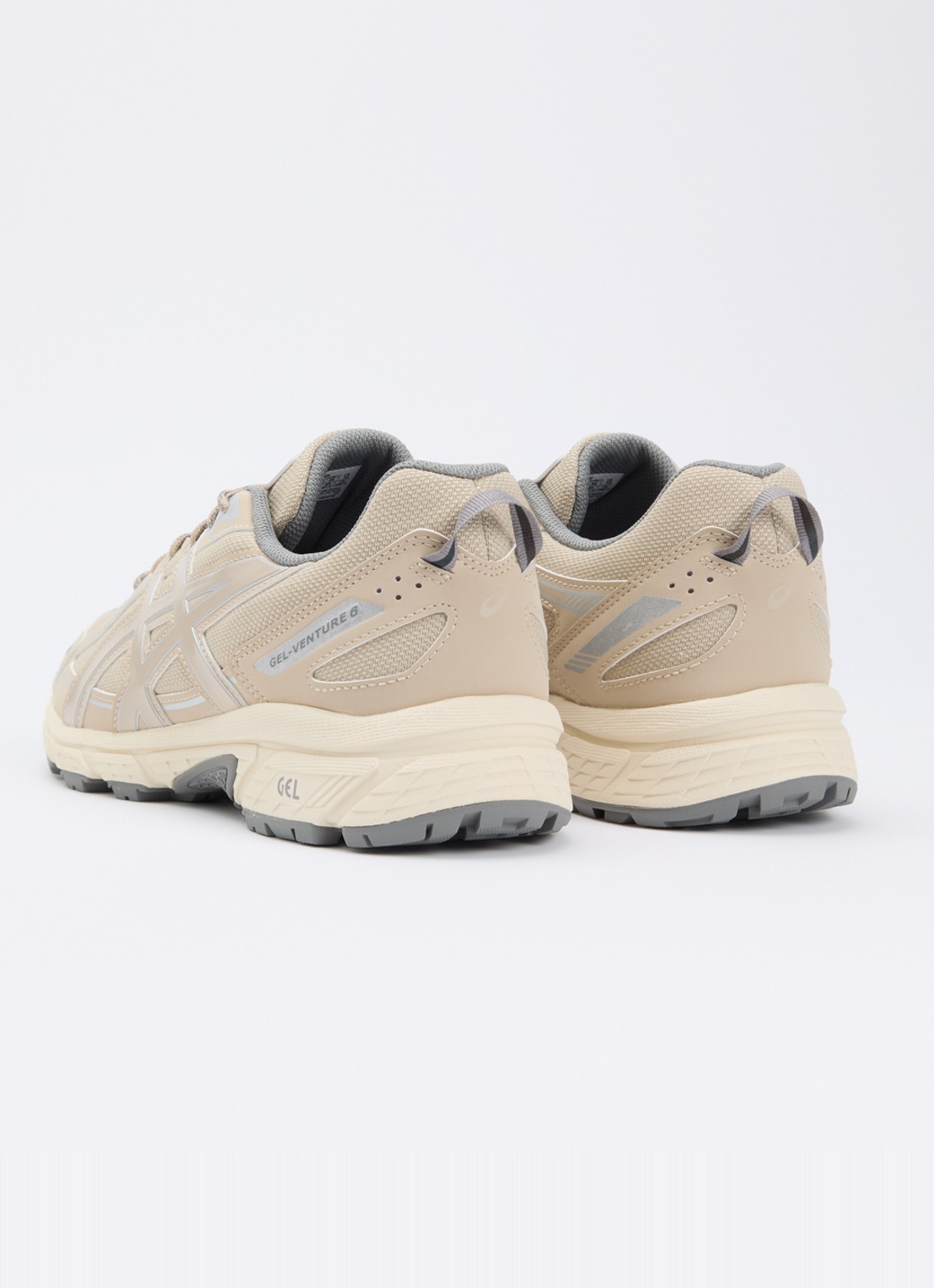 ASICS Gel-Venture 6 sneaker met mesh details - achterkant 5 beige