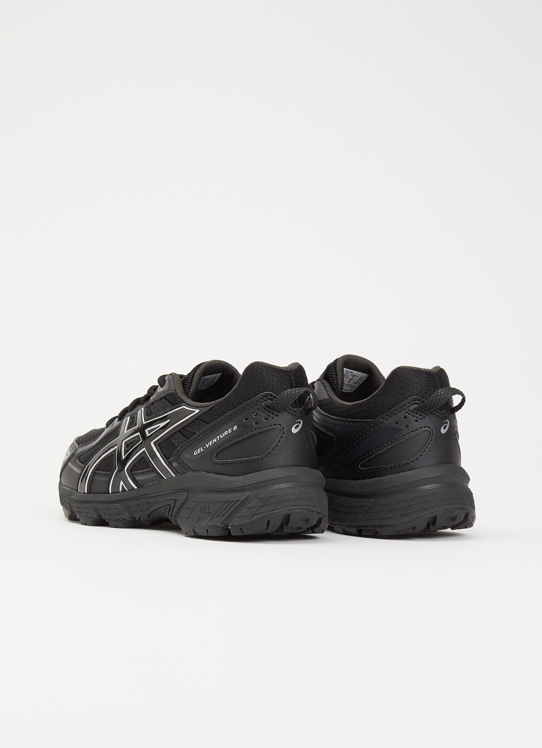 ASICS Gel-Venture 6 sneaker met mesh details - achterkant 2 zwart