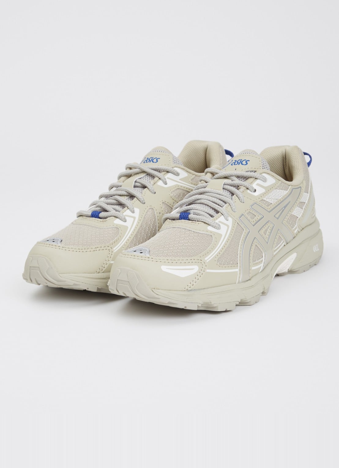 ASICS Gel-Venture 6 sneaker met mesh details - voorkant 4 beige