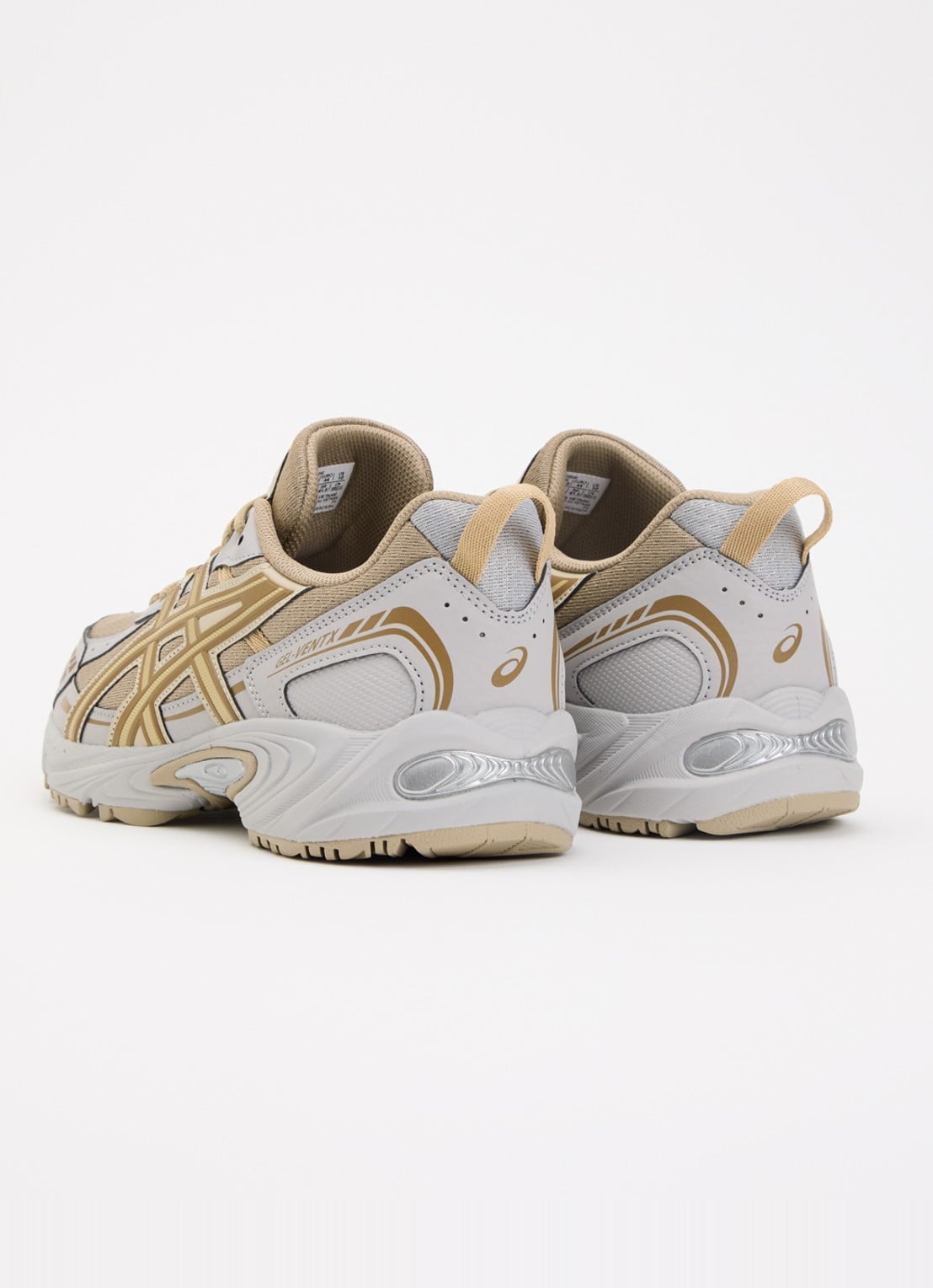 ASICS Gel-Ventx sneaker met logo - achterkant beige