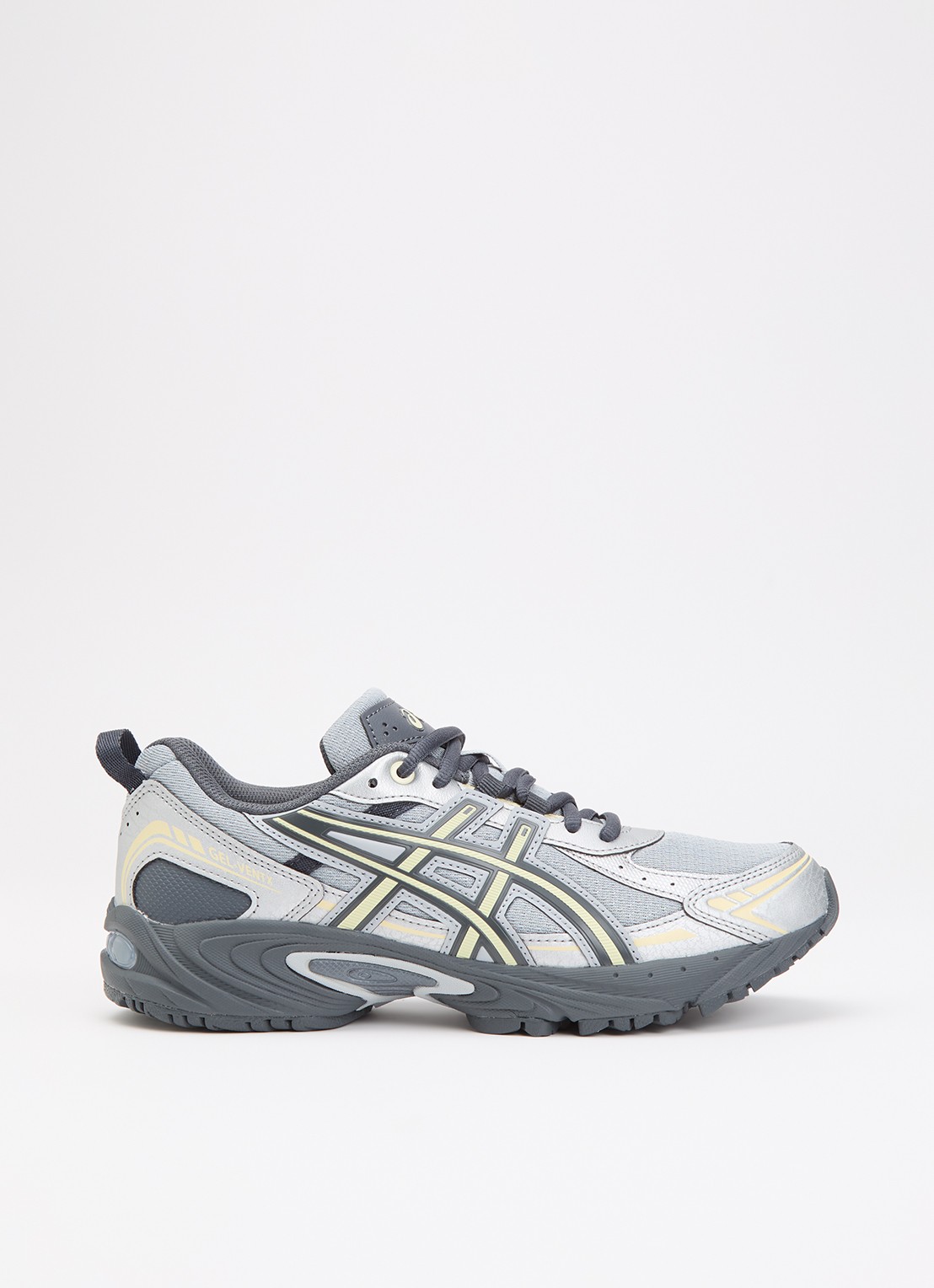 ASICS Gel-Ventx sneaker met mesh details - voorkant grijs