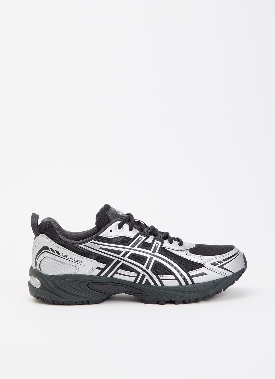 ASICS Gel-Ventx sneaker met mesh details - voorkant zwart